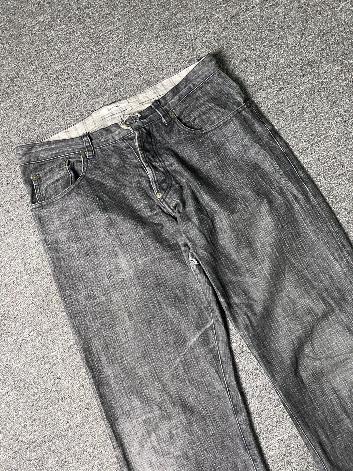 Japanese Brand × Vintage EOMAIA Brand Straight Cut Relaxed Jeans (104) Size US 31 - 3 Thumbnail