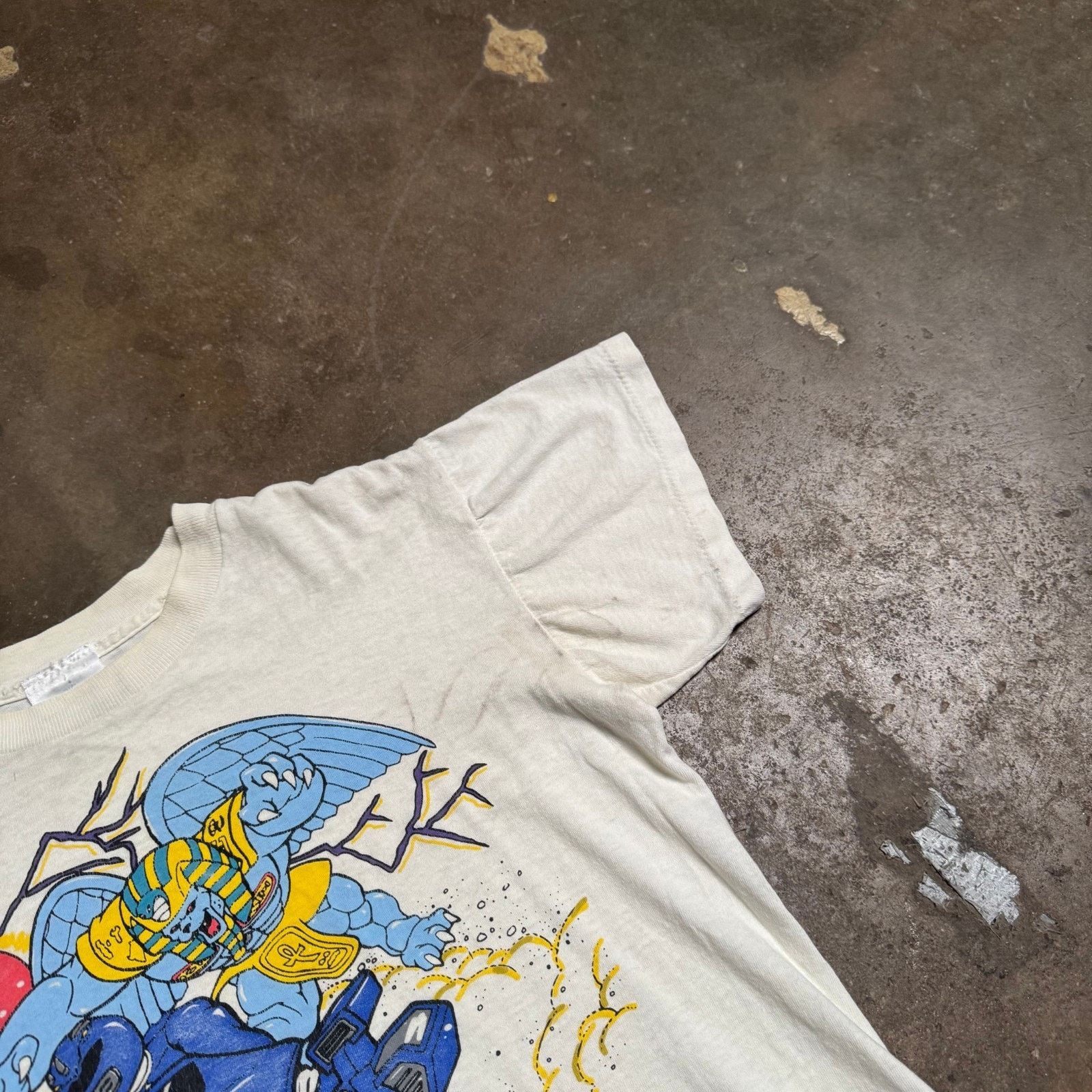 Vintage 1994 Saban Go! Power Rangers T Shirt Logotel - Sz Small Size US S / EU 44-46 / 1 - 4 Thumbnail