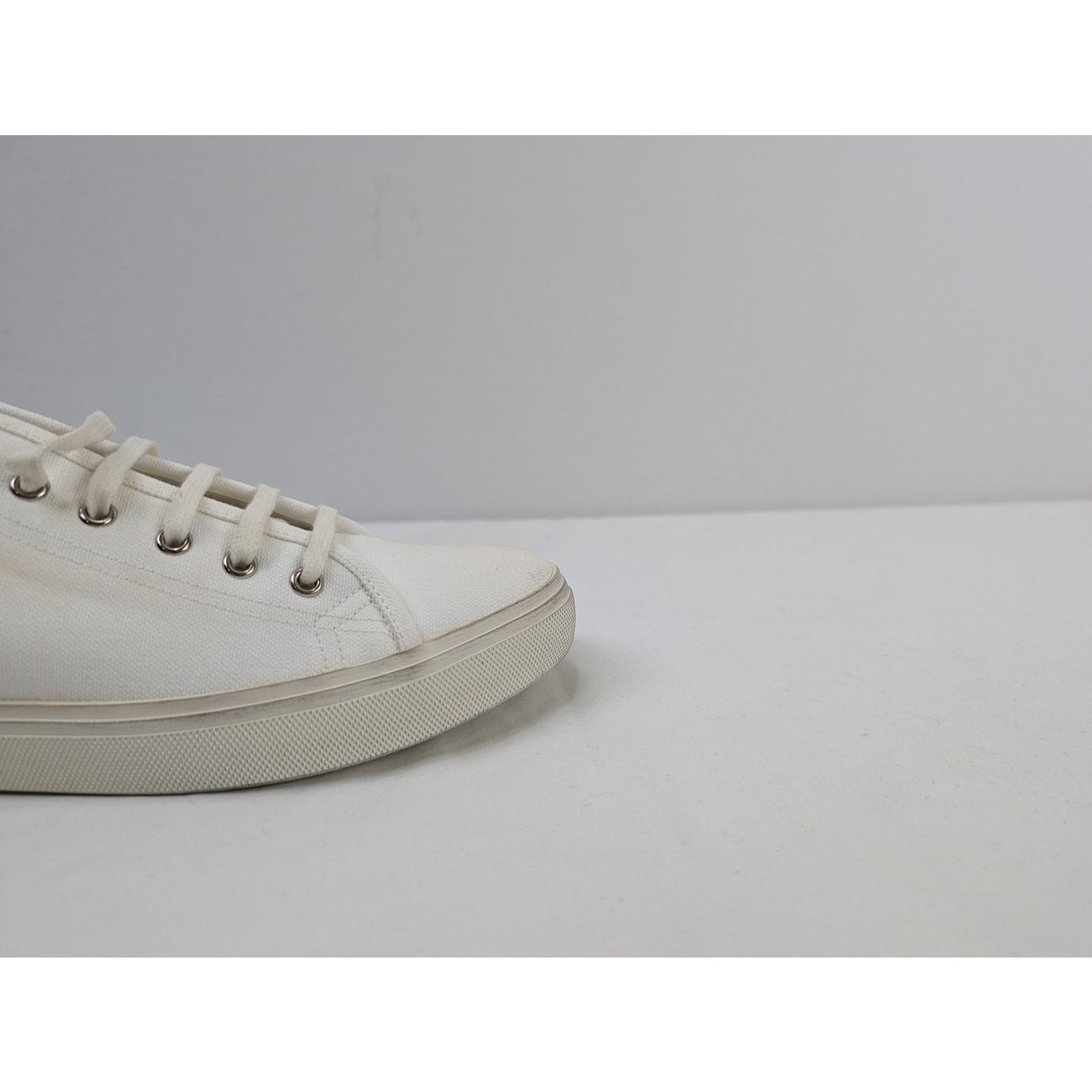 Saint Laurent Paris o1rshd1 Malibu L T Sneakers SL SIG in Blanc Size US 10.5 / EU 43-44 - 4 Thumbnail