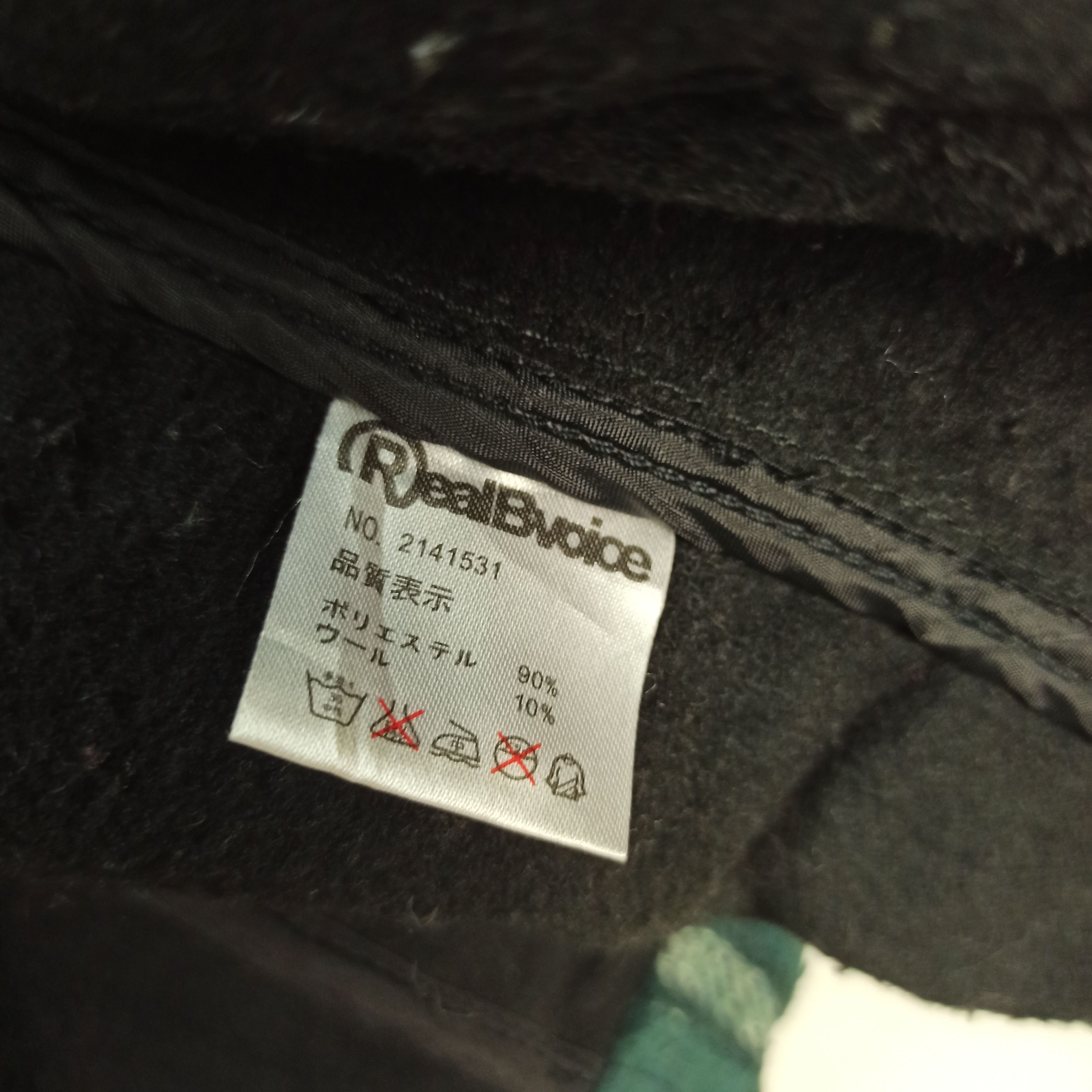 14th Addiction × Flannel × Japanese Brand Rare Flannel Jacket RealBvoice Green Colour Button Size US L / EU 52-54 / 3 - 12 Thumbnail