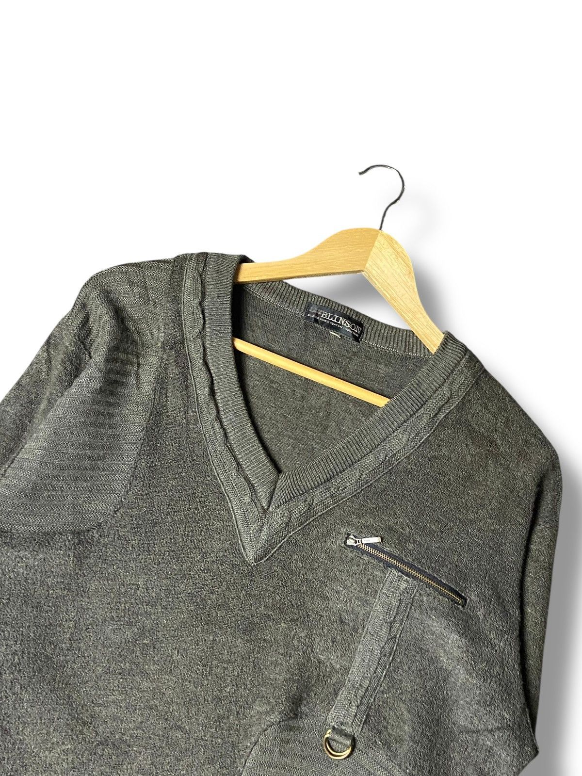 Japanese Brand Blinson Men’s Special Collection Sweater (156) Size US L / EU 52-54 / 3 - 5 Thumbnail