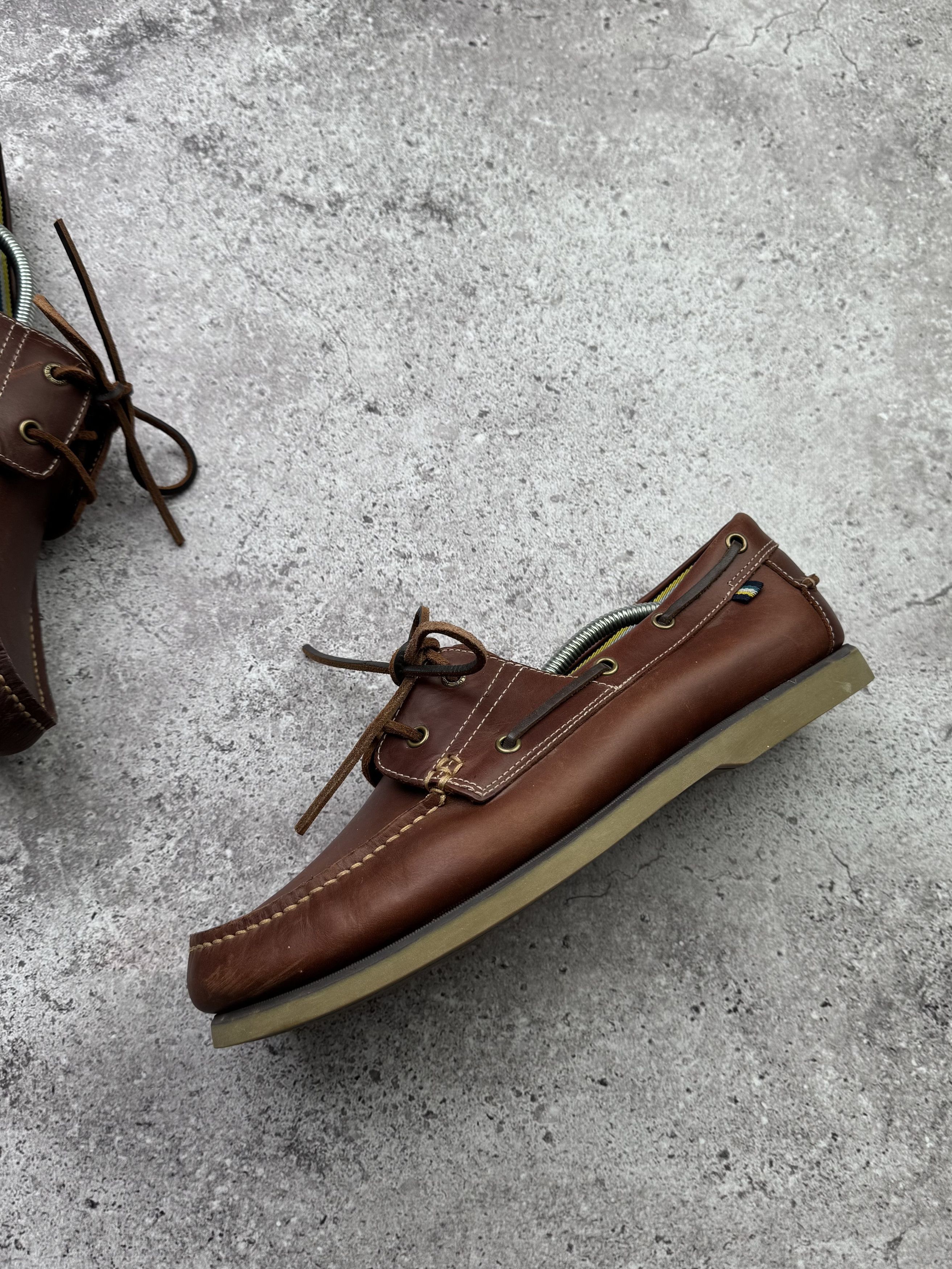 Guidi Vintage Leather Top Sider Guidi STYLE C614(V130) Size US 12 / EU 45 - 3 Thumbnail