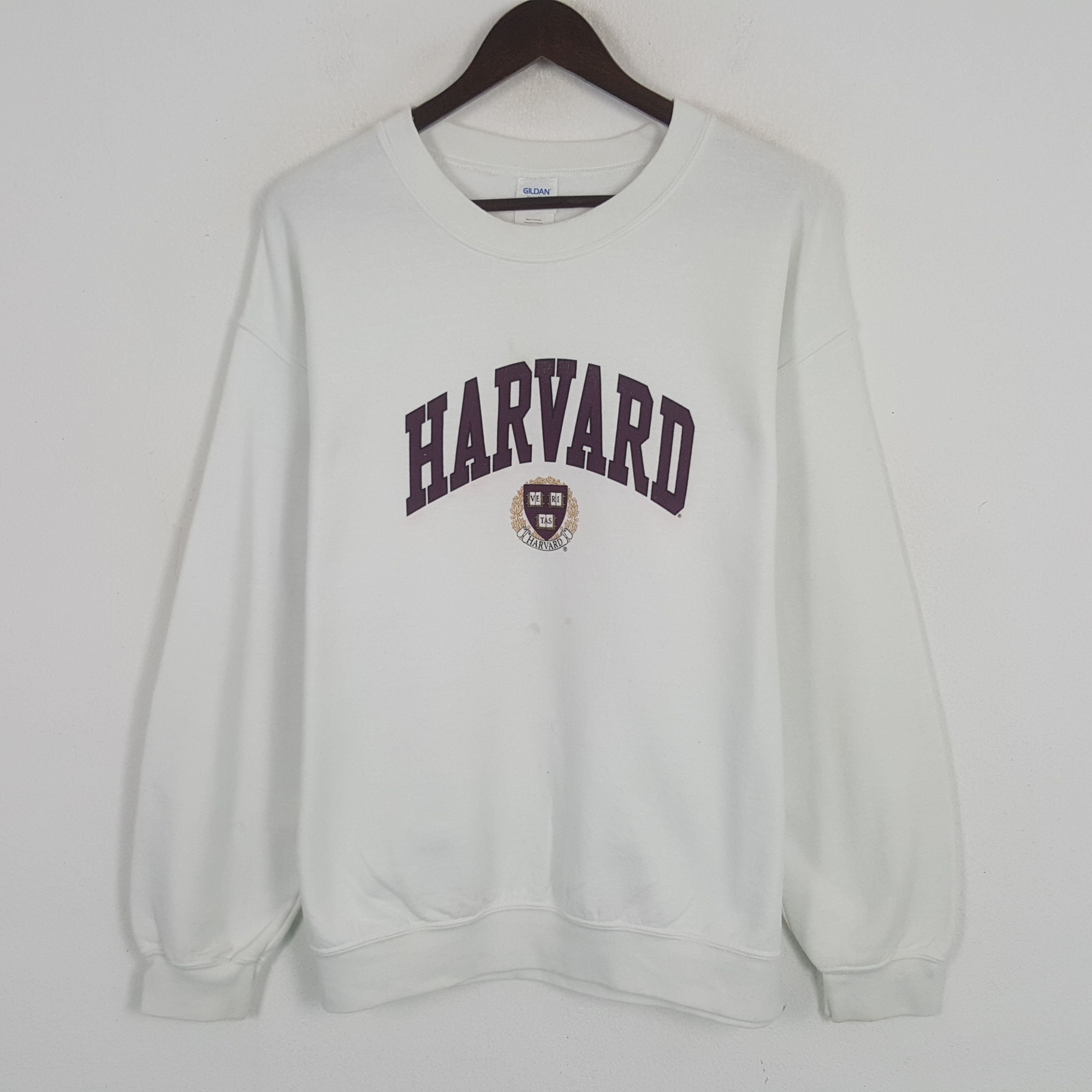 Vintage Vintage Harvard Spell Out University Logo Sweatshirt Size US M / EU 48-50 / 2 - 1 Thumbnail