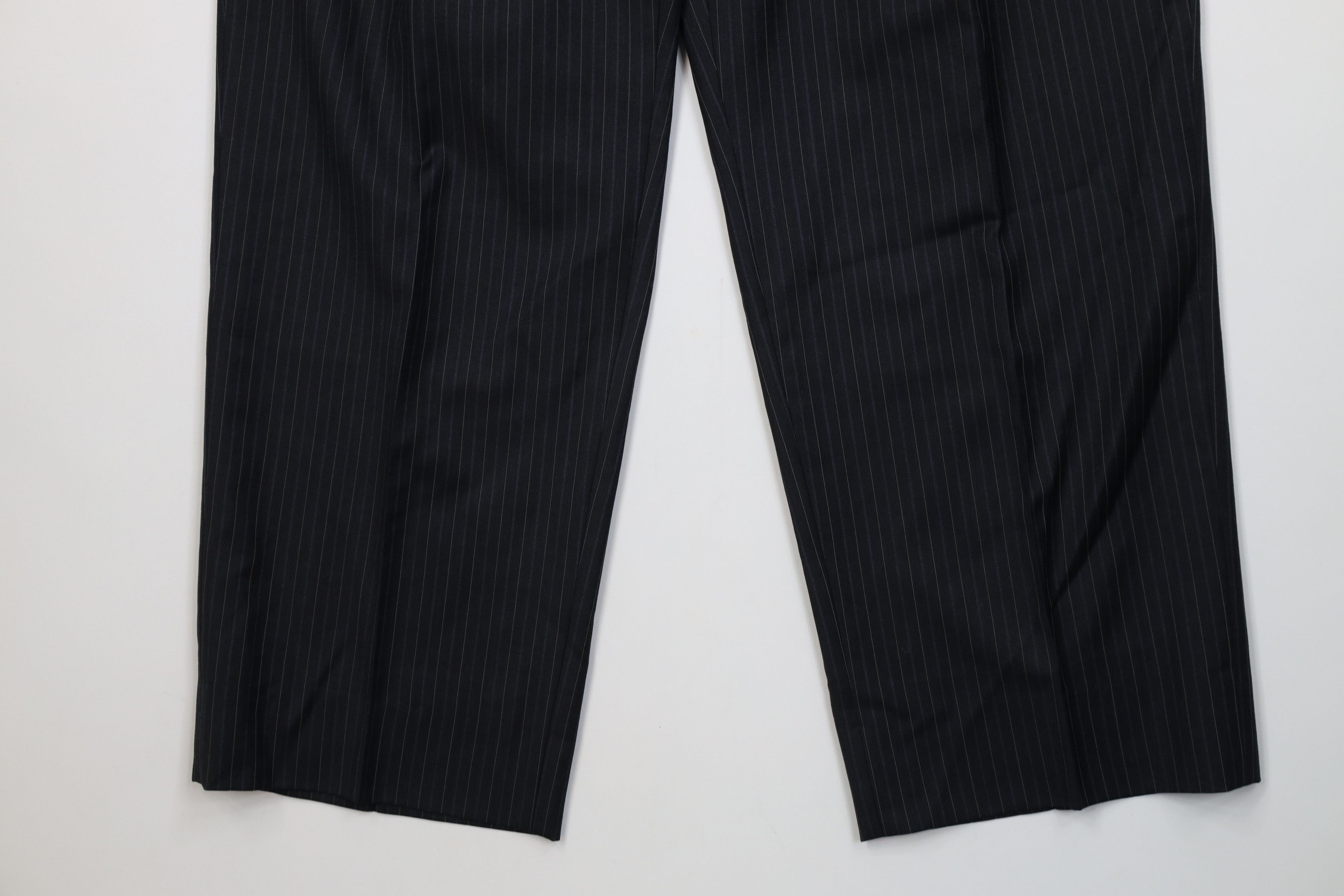 Vintage Vintage 90s Streetwear Wool Knit Wide Leg Chino Pants Size US 34 / EU 50 - 4 Thumbnail
