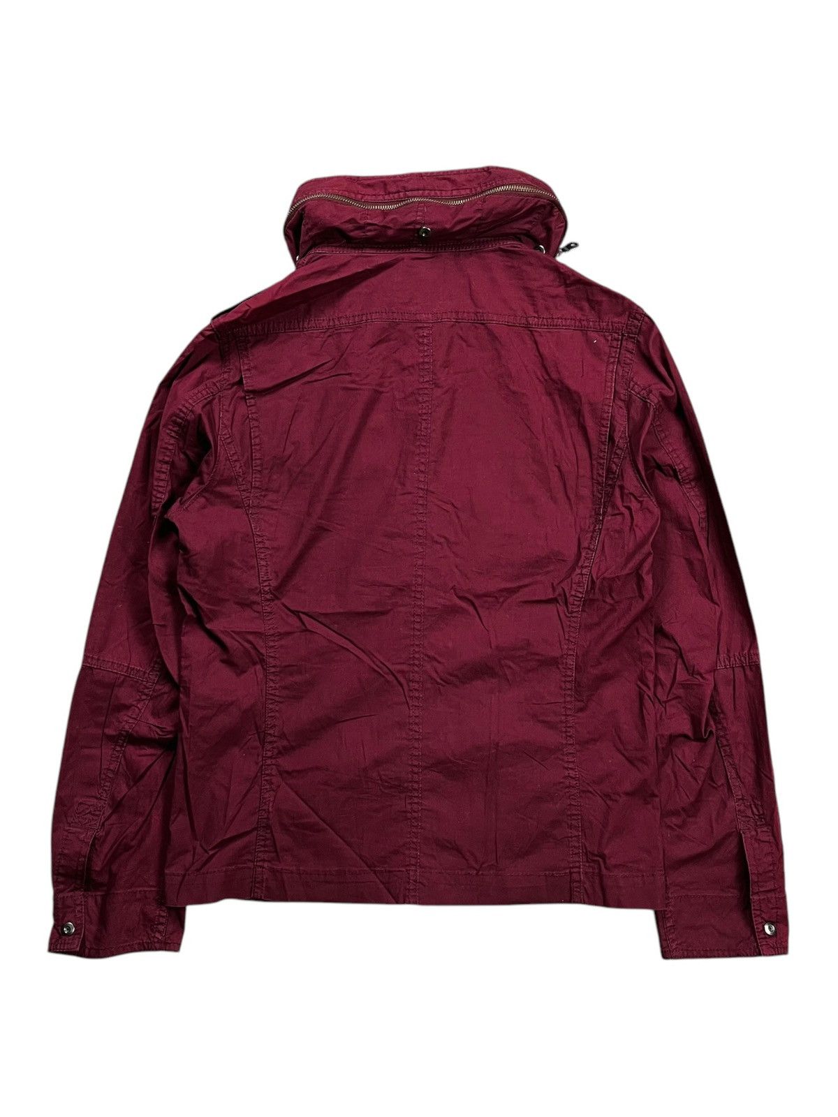 If Six Was Nine 2000s Nicole Club - Vkei Red Wine Bono Jacket Size US M / EU 48-50 / 2 - 4 Thumbnail