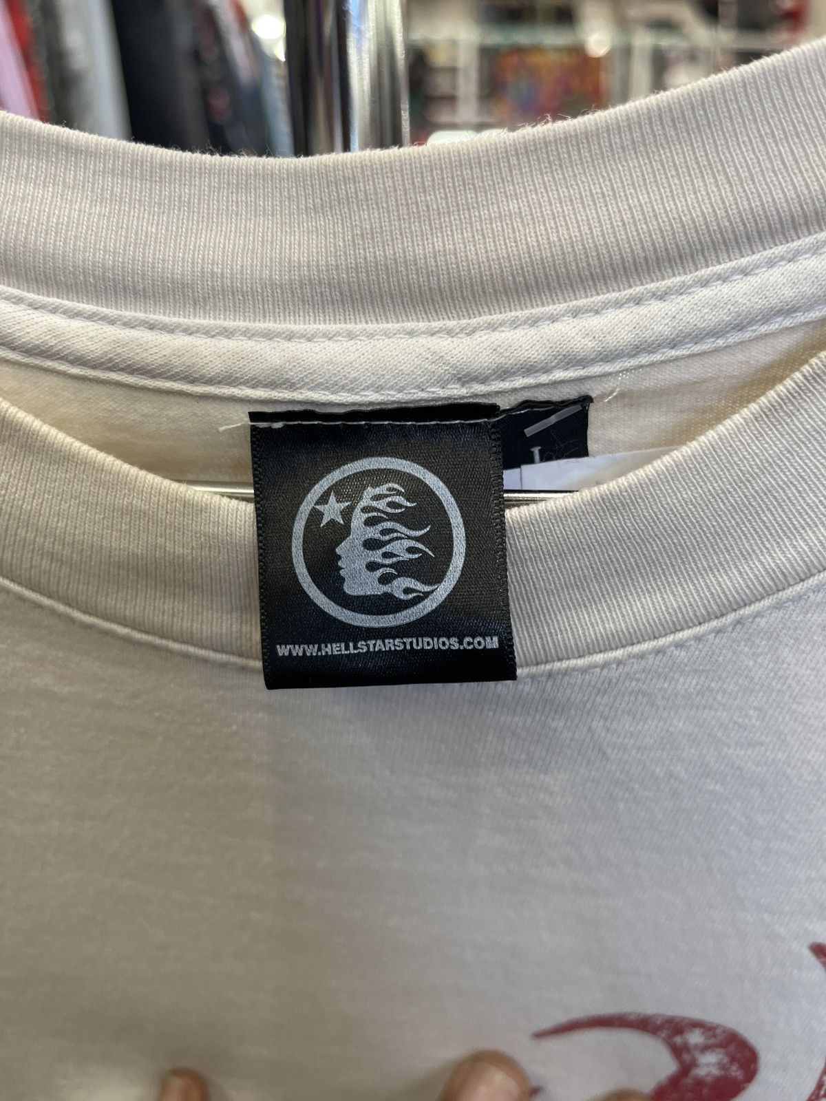 HELLSTAR I Love NY Tee Cream Size US L / EU 52-54 / 3 - 3 Thumbnail