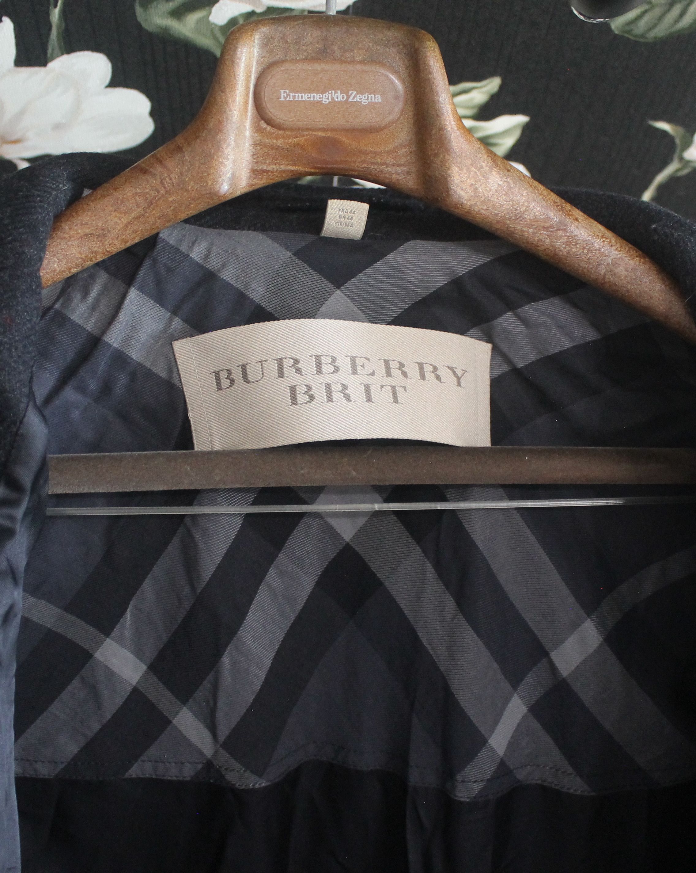 Burberry Burberry Brit Double Breasted Wool Coat Jacket Size XL / US 12-14 / IT 48-50 - 6 Thumbnail