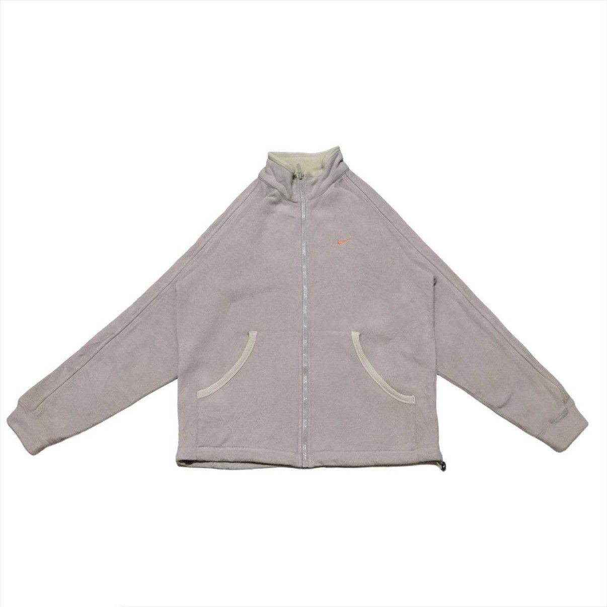 Nike Nike Small Logo Fleece Zipper Sweater Jacket Size US M / EU 48-50 / 2 - 1 Thumbnail