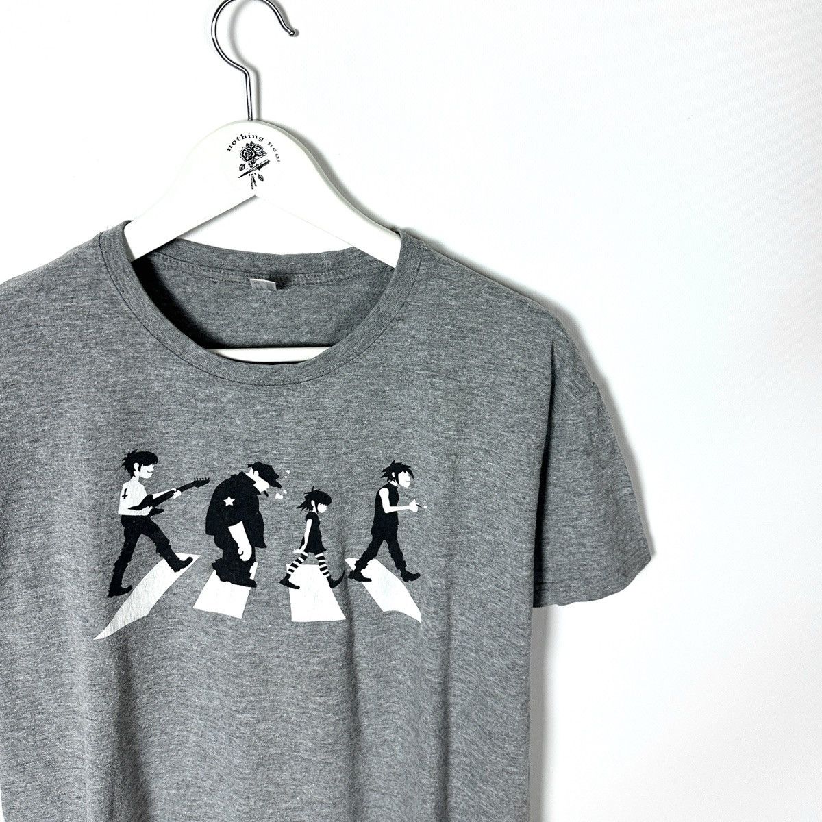 Band Tees Vintage 00s Gorillaz The Beatles reference tee y2k music og Size US M / EU 48-50 / 2 - 2 Thumbnail