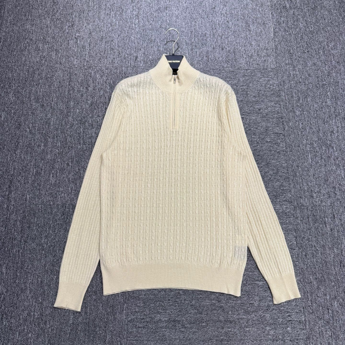 Loro Piana Loro Piana CableKnit BabyCashmere Blend Sweater 52 Size US L / EU 52-54 / 3 - 1 Thumbnail
