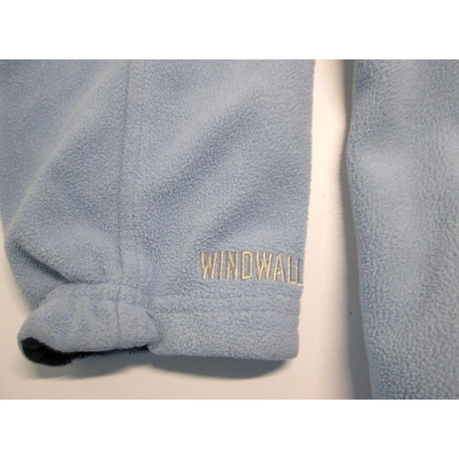 The North Face The North Face Womens Windbreaker Jacket M Dusty Blue Zip Pockets Solid Wind Wall Outerwear - Womens Jacket Size M / US 6-8 / IT 42-44 - 6 Thumbnail