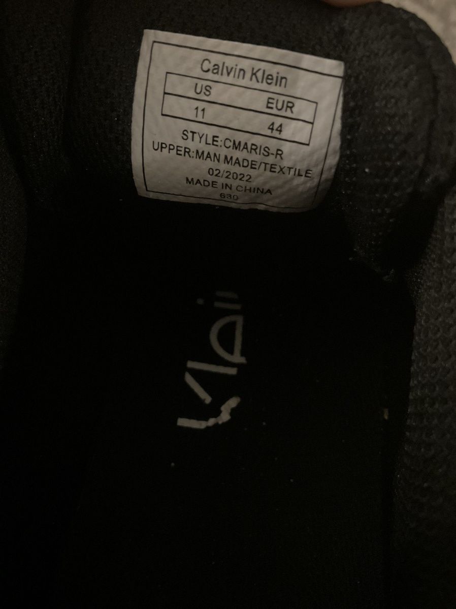 Calvin Klein Calvin Klein Sneakers Black Size US 11 / EU 44 - 6 Thumbnail