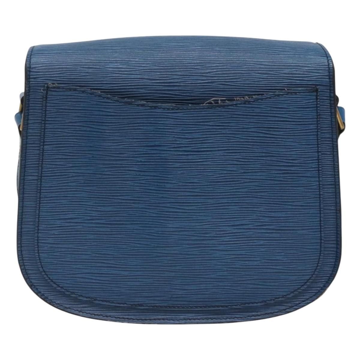 Louis Vuitton LOUIS VUITTON Epi Saint Cloud GM Shoulder Bag Toledo Blue Size ONE SIZE - 2 Thumbnail