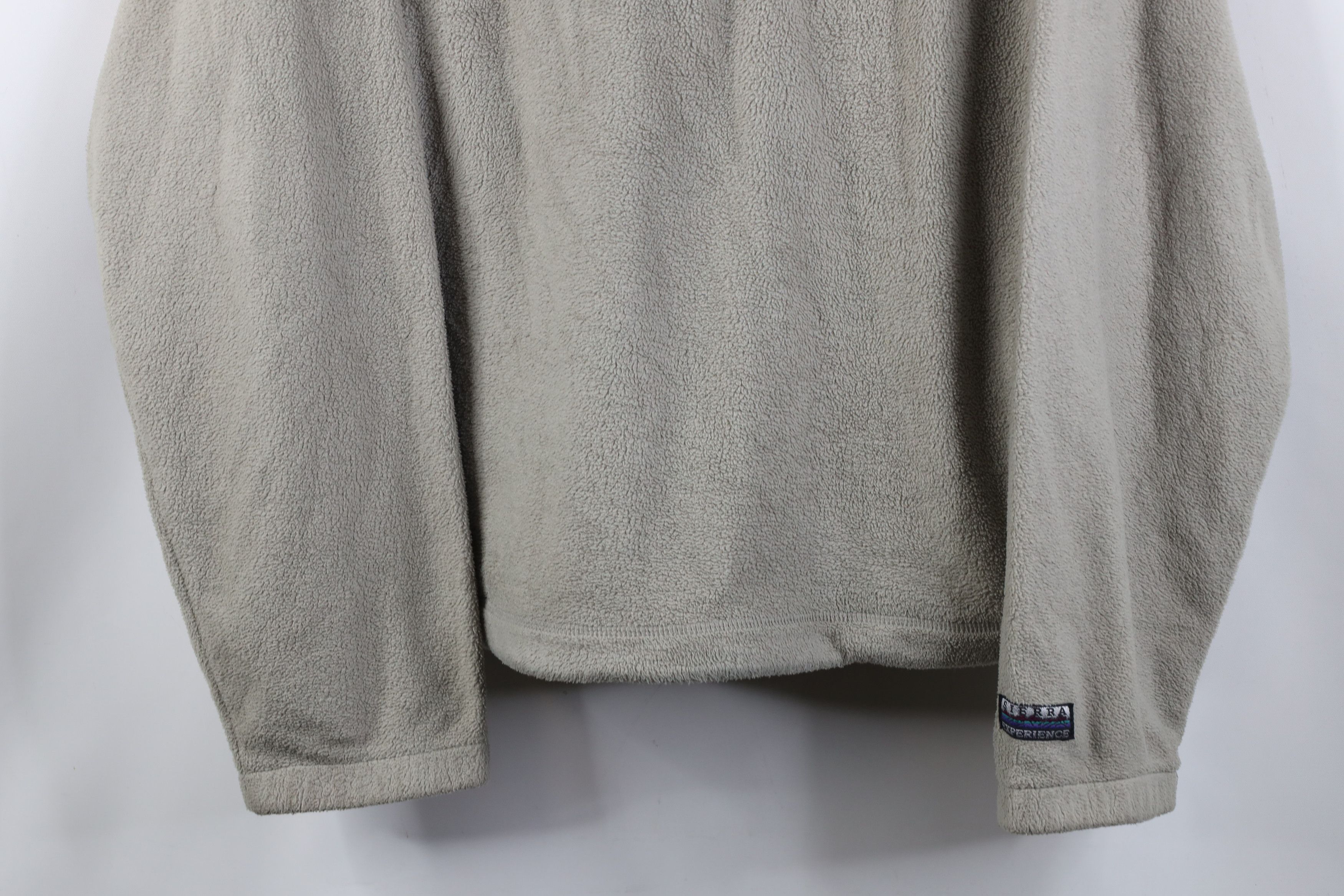 Vintage Vintage 90s Streetwear 1/4 Half Zip Fleece Pullover Sweater Size US L / EU 52-54 / 3 - 3 Thumbnail
