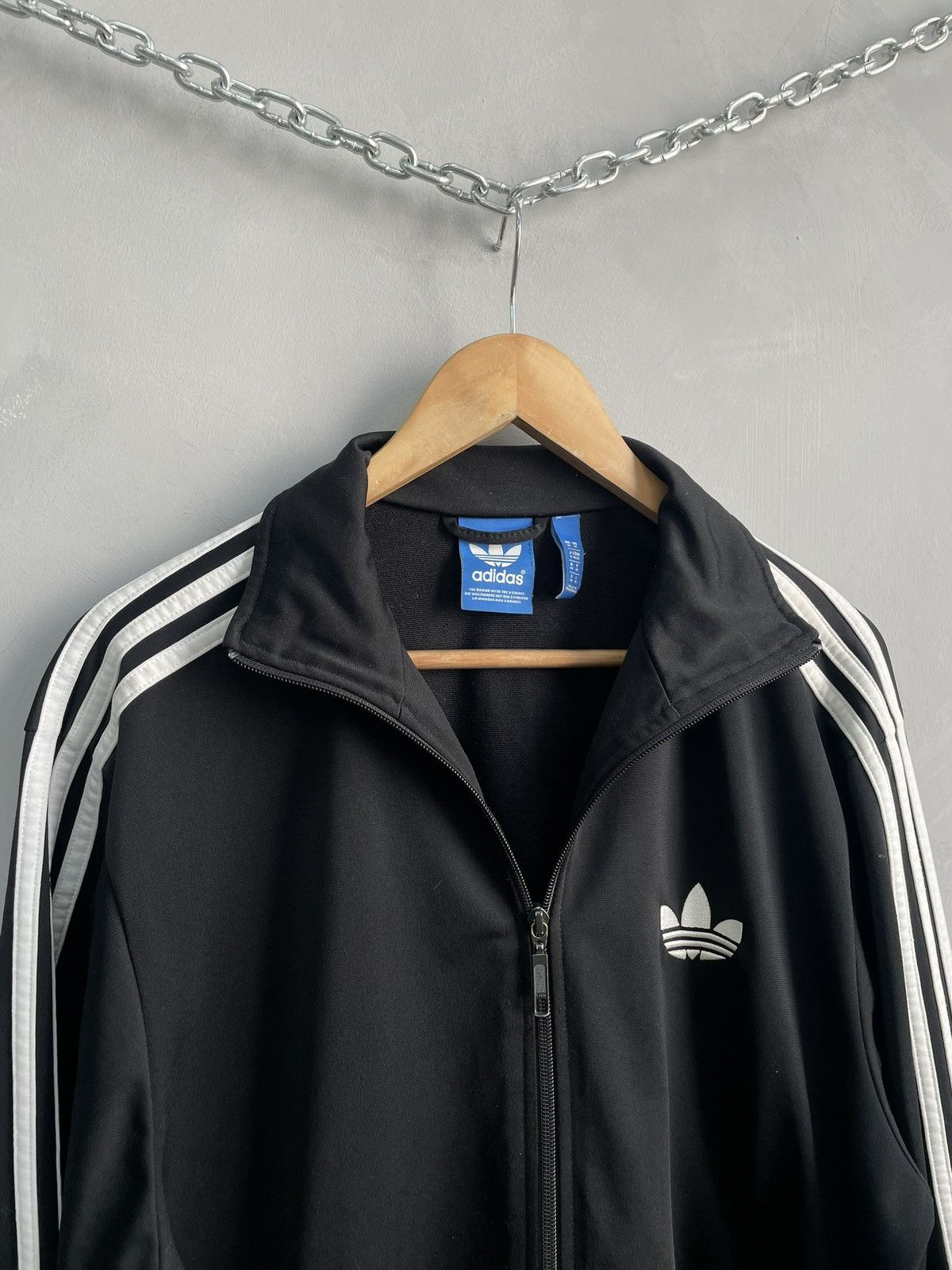Adidas Vintage Y2K-3 style ripped adidas y2k sweatshirt zipper Size US M / EU 48-50 / 2 - 6 Thumbnail