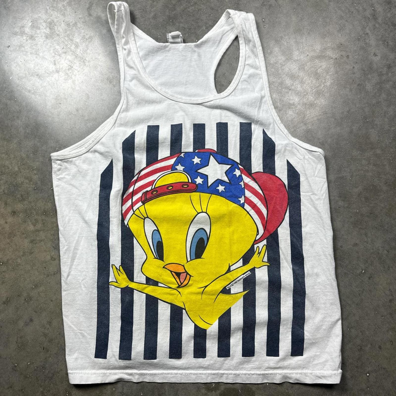 Other Looney Tunes Tweety Bird 1996 Tank Top Size XL / US 12-14 / IT 48-50 - 1 Thumbnail