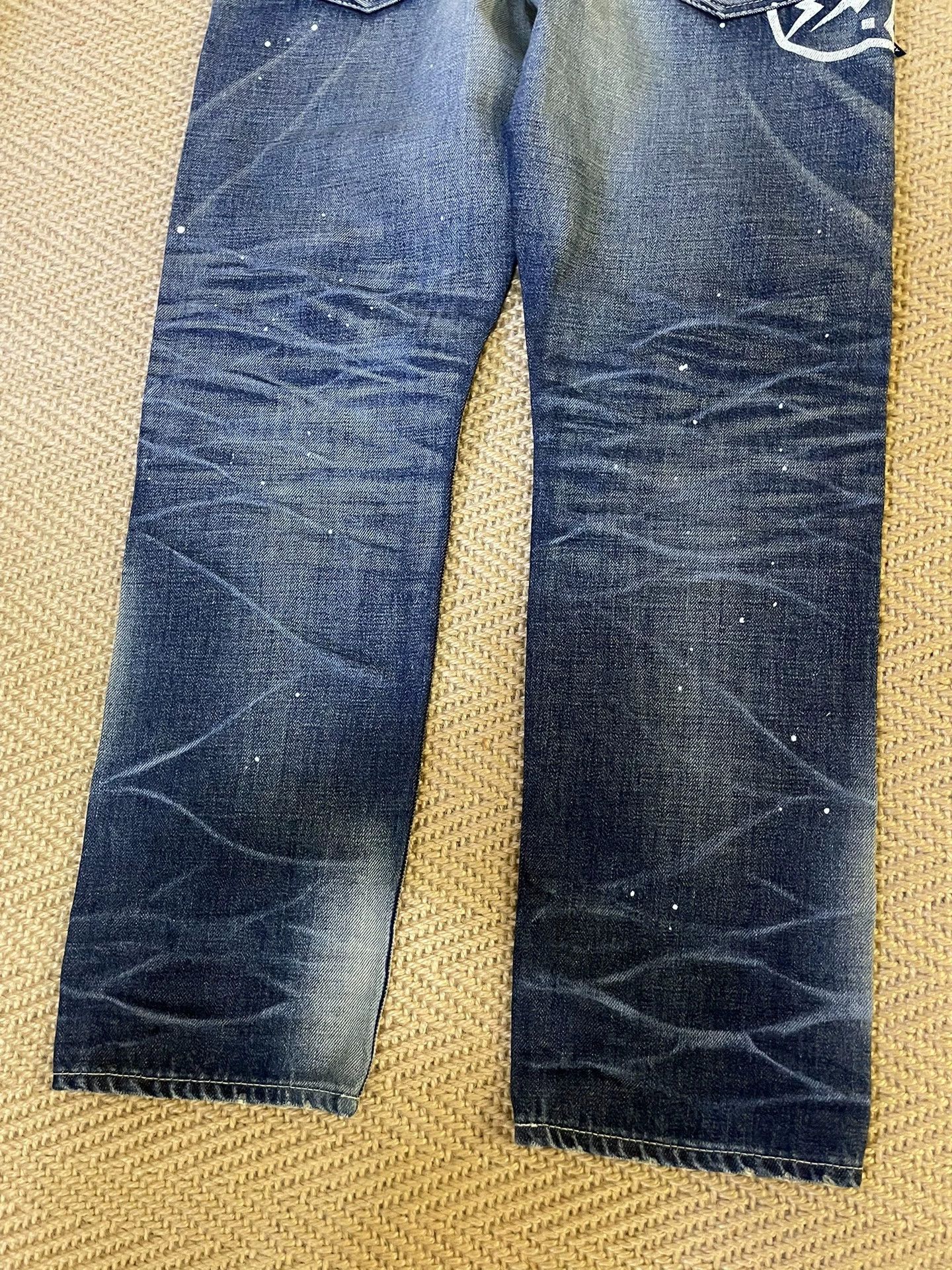 Fragment Design Fragment x Vanquish Violent Wash Ink Jeans W32 New Size US 32 / EU 48 - 5 Thumbnail