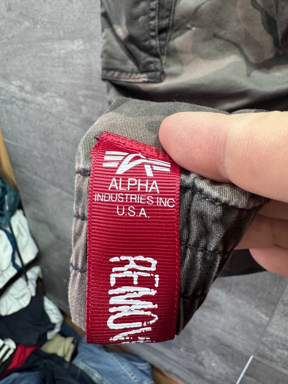 Alpha Industries Alpha Industries Airman Camo Cargo Pants Military Jogger Size US 33 - 8 Thumbnail