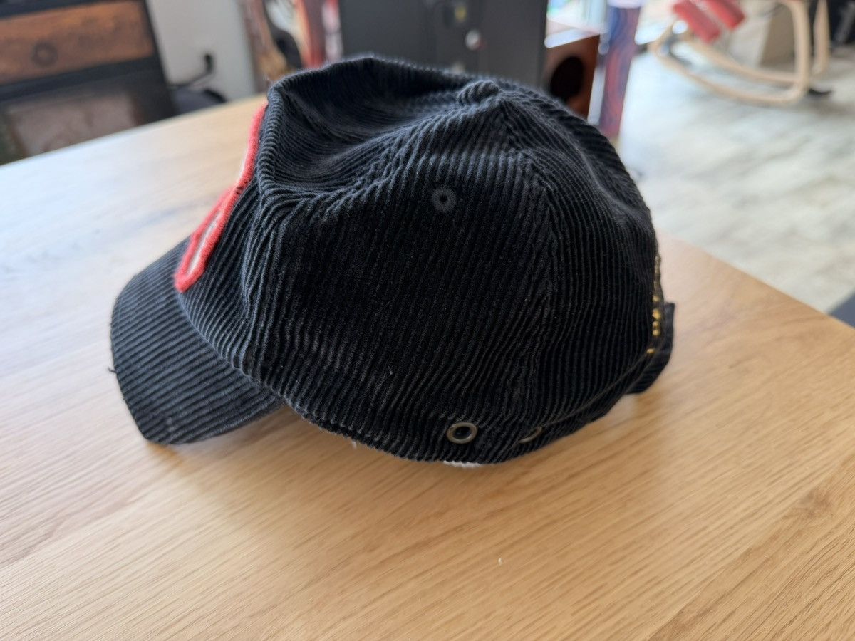 Dsquared2 OG Fighting Dudes Trucker Corduroy Cap Size ONE SIZE - 2 Thumbnail
