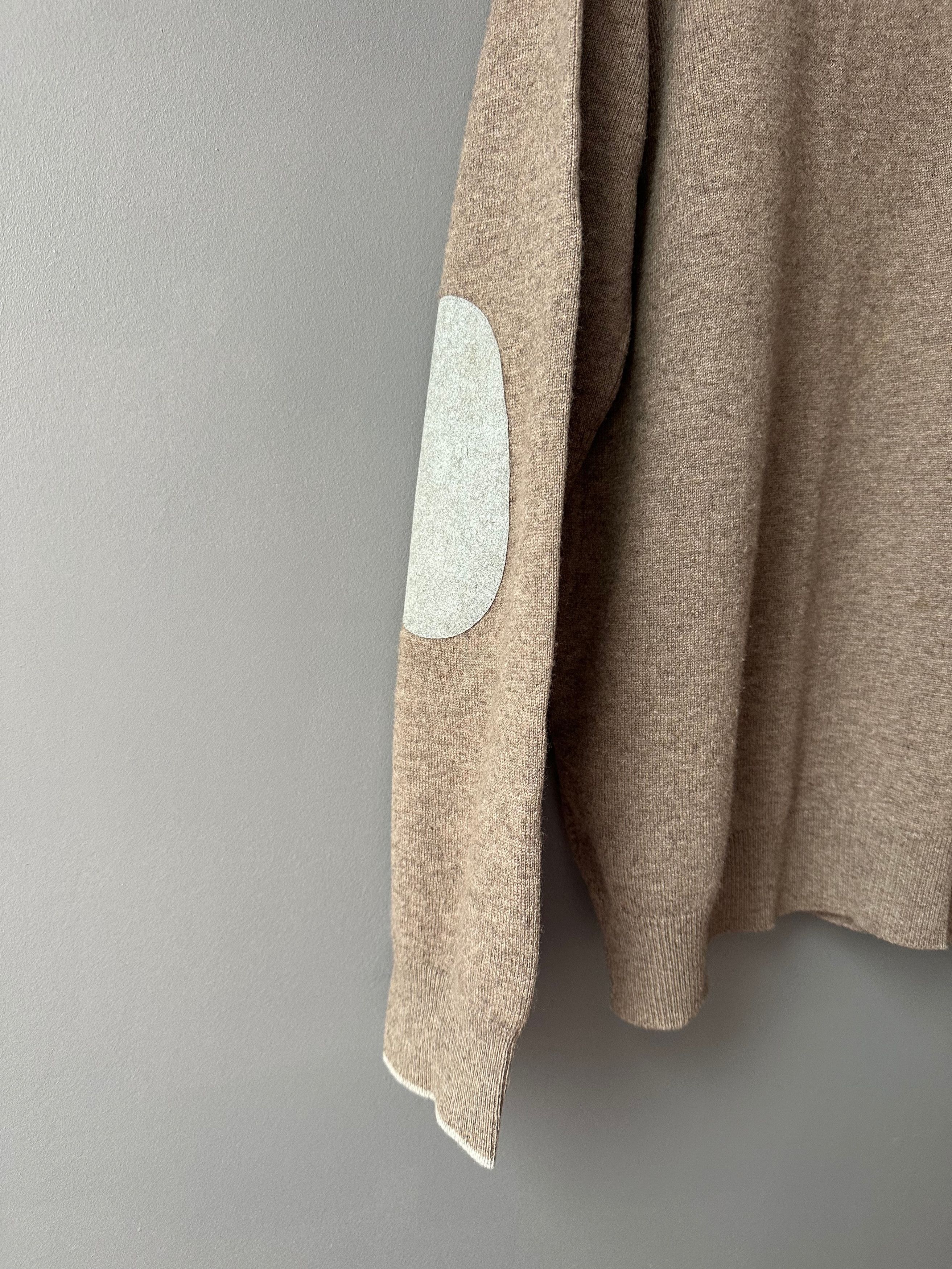 Gran Sasso Gran Sasso Wool Cashmere jumper sweater v neck Size US XL / EU 56 / 4 - 3 Thumbnail