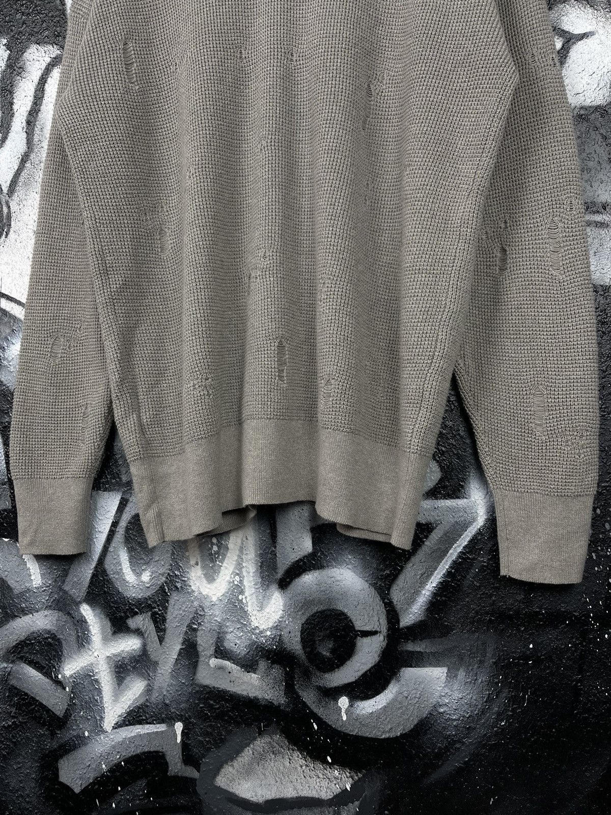 Allsaints Allsaints Forram Cardigan Distressed Full Zip Sweater Men’s Size US M / EU 48-50 / 2 - 8 Thumbnail