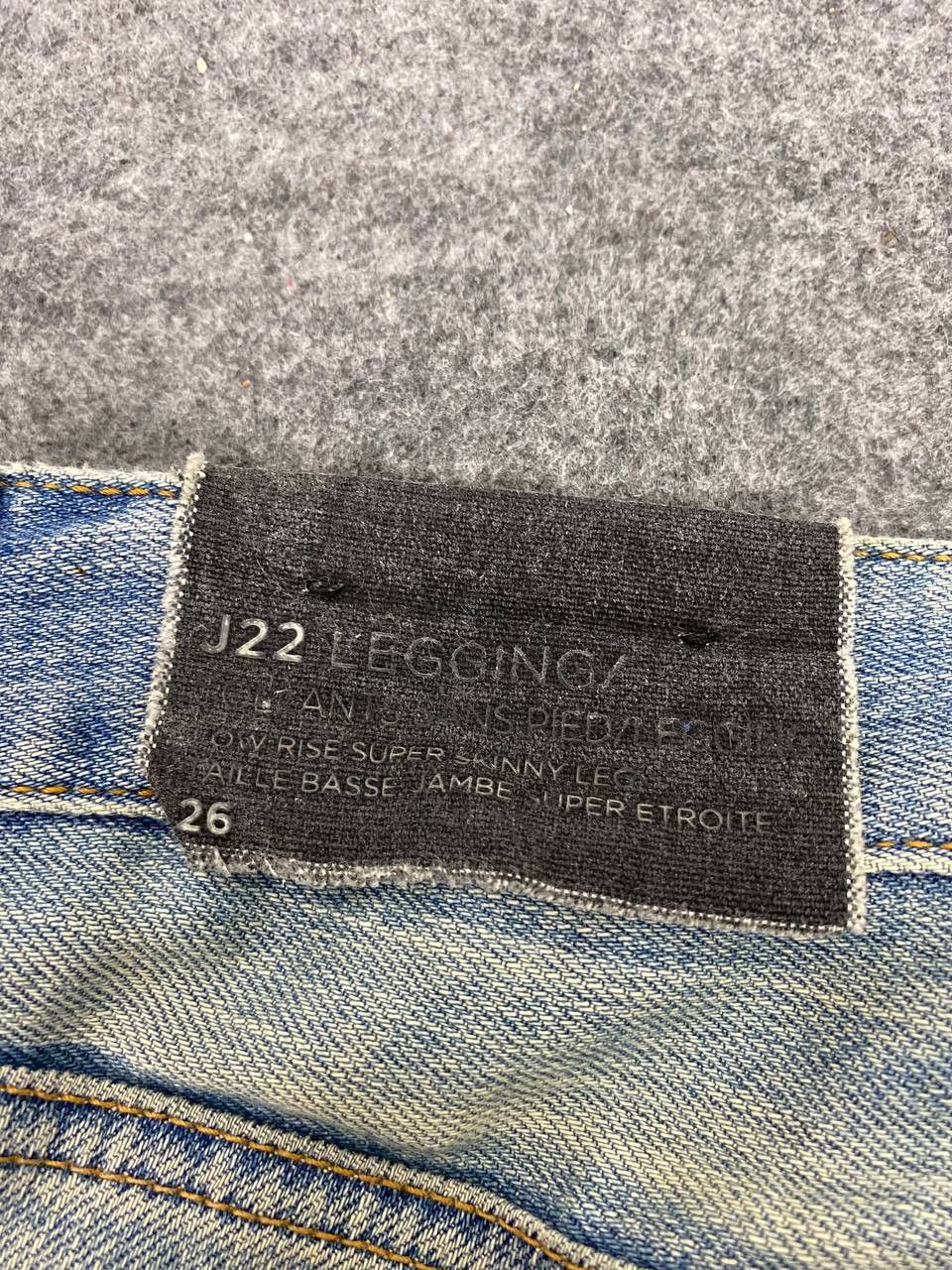 Armani armani exchange legging distressed denim Size 30" / US 8 / IT 44 - 6 Thumbnail