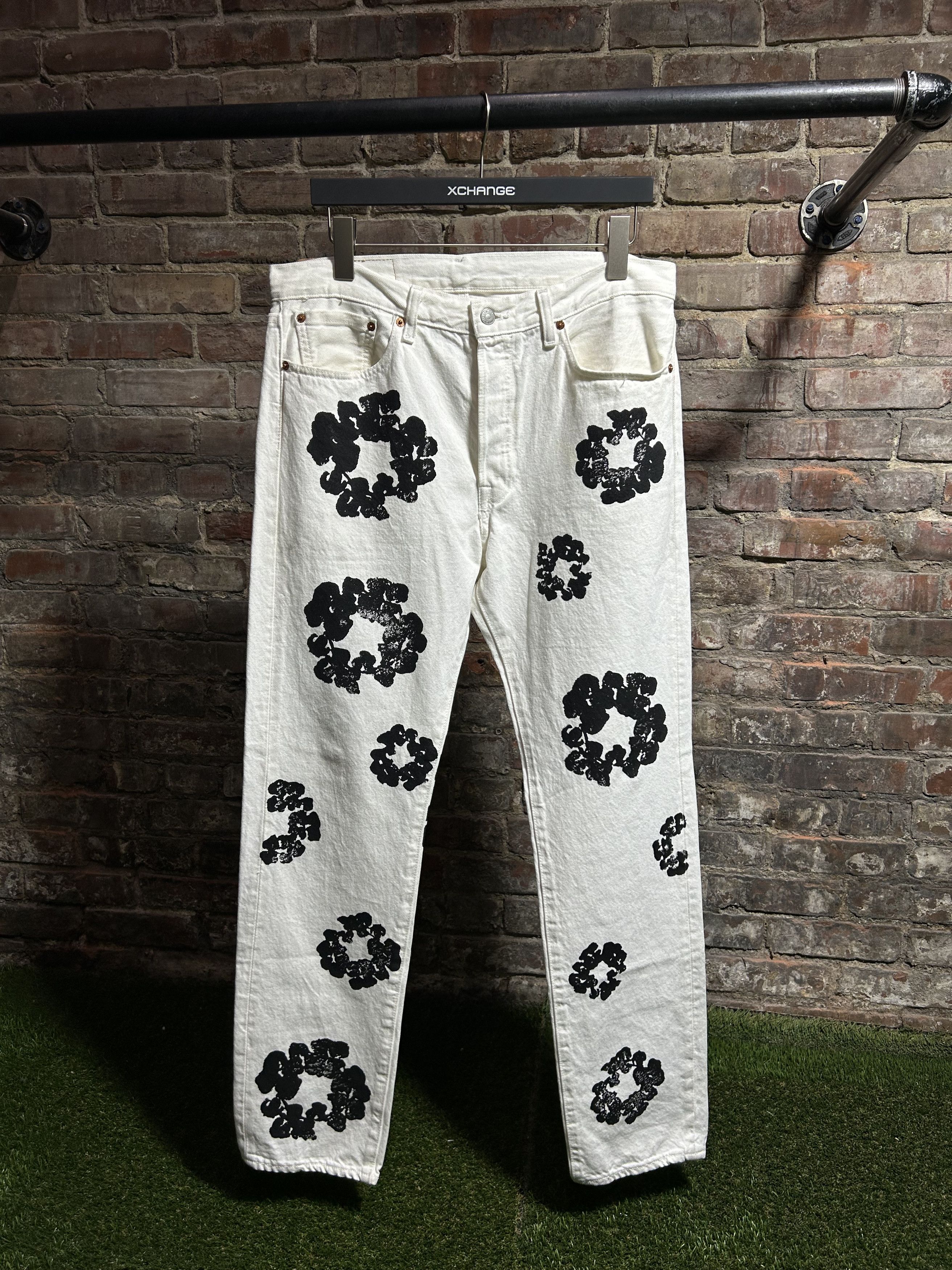 Rare* Denim Tears Embroidered Indigo Wash (Size 34/34) | eBay