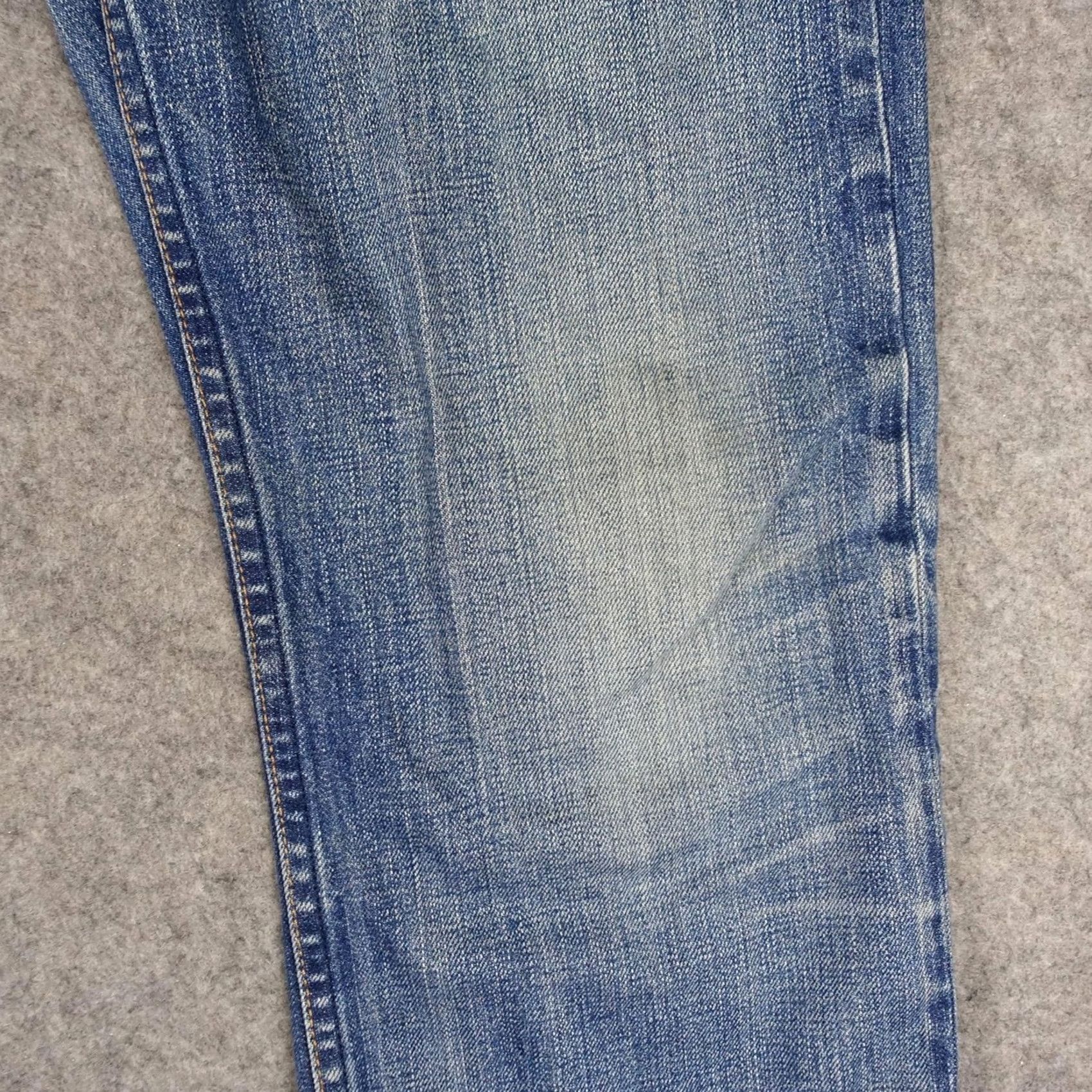 Rag & Bone rag & bone RB 15X Jeans Slim Straight Mens 28x33 Blue Medium Wash Distressed Vintage-Inspired Pockets 5-Pocket Denim Cotton M1551K165 Size US 28 / EU 44 - 5 Thumbnail