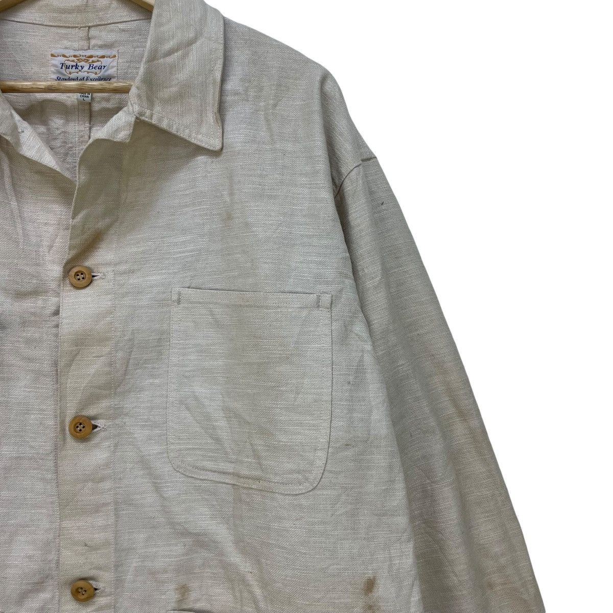 Japanese Brand 🗣️Turkey Bear Linen Jacket Size US M / EU 48-50 / 2 - 4 Thumbnail