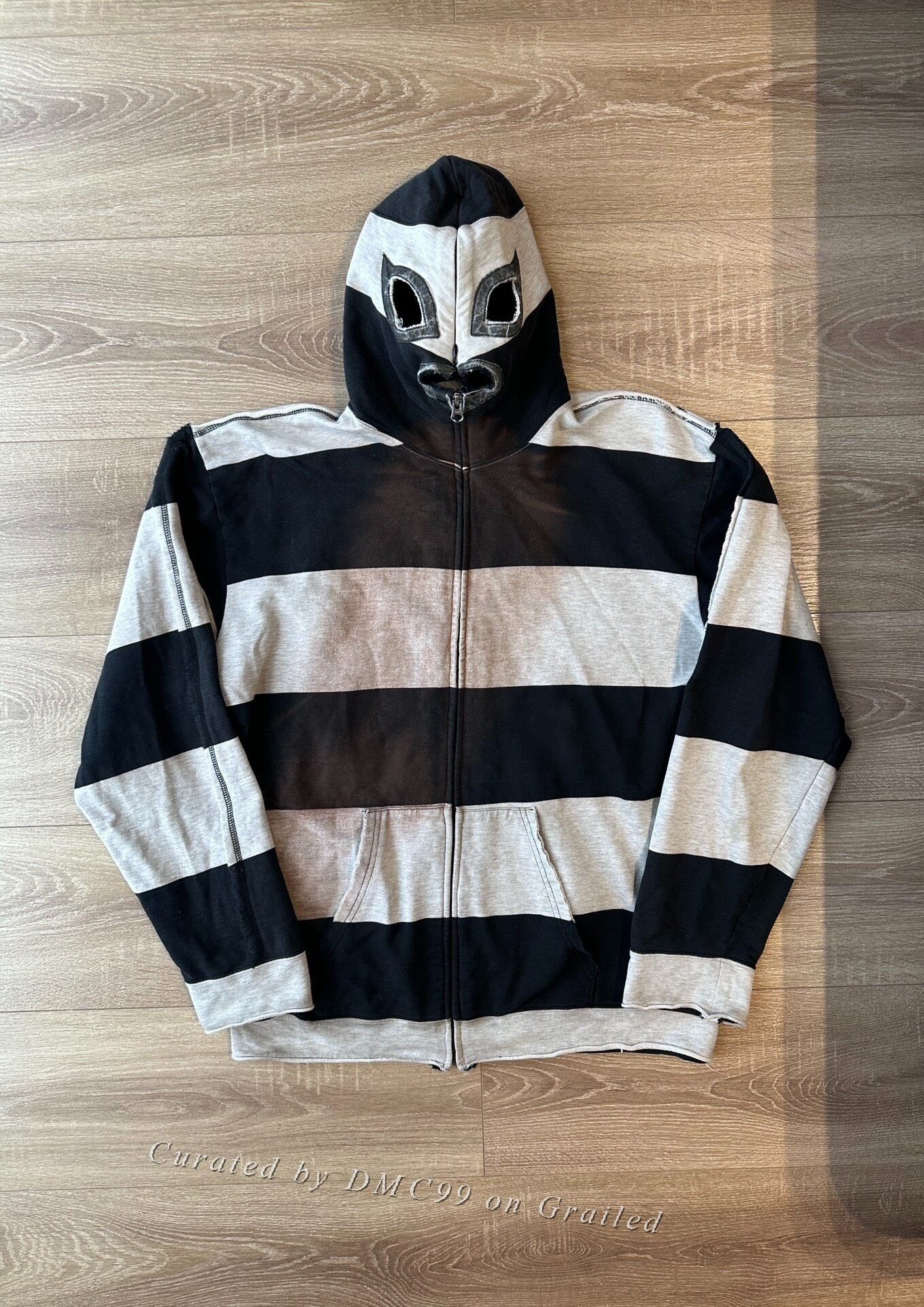Japanese Brand × PPFM × Vintage PPFM skull mask hoodie | Grailed