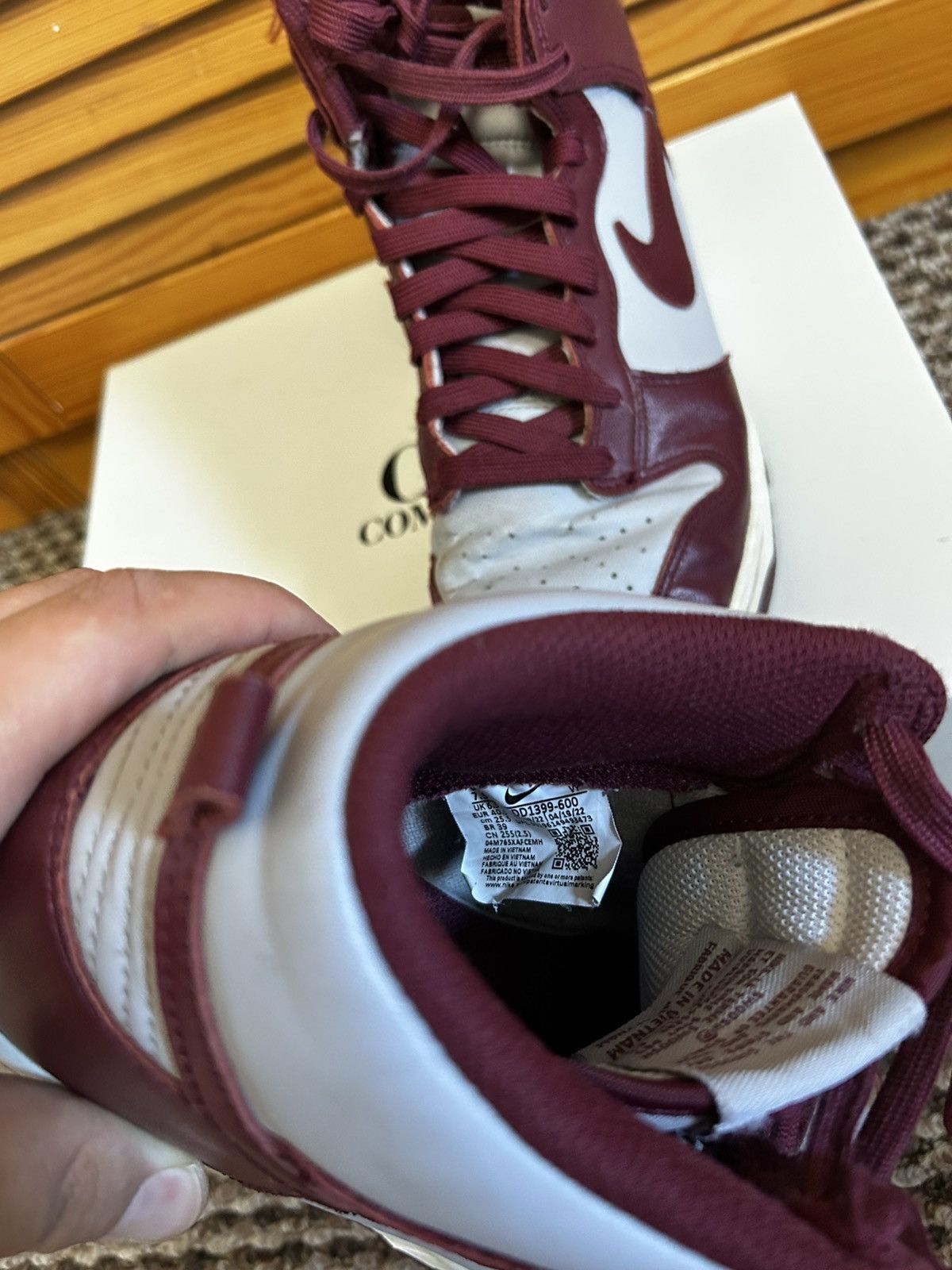 Other Nike Dunk High Retro Size US 7.5 / EU 40-41 - 6 Thumbnail