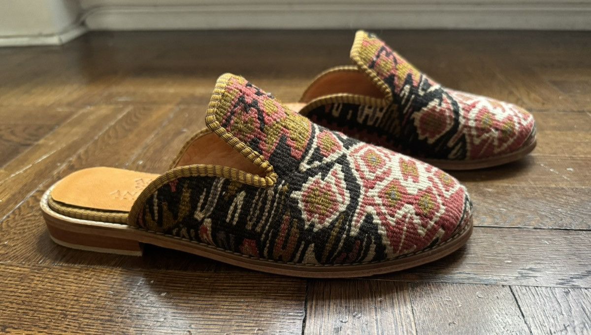 Other LAST DROP Men’s Handmade Kilim Mules / Slides - US 9.5 Eu 42 Size US 9.5 / EU 42-43 - 7 Thumbnail