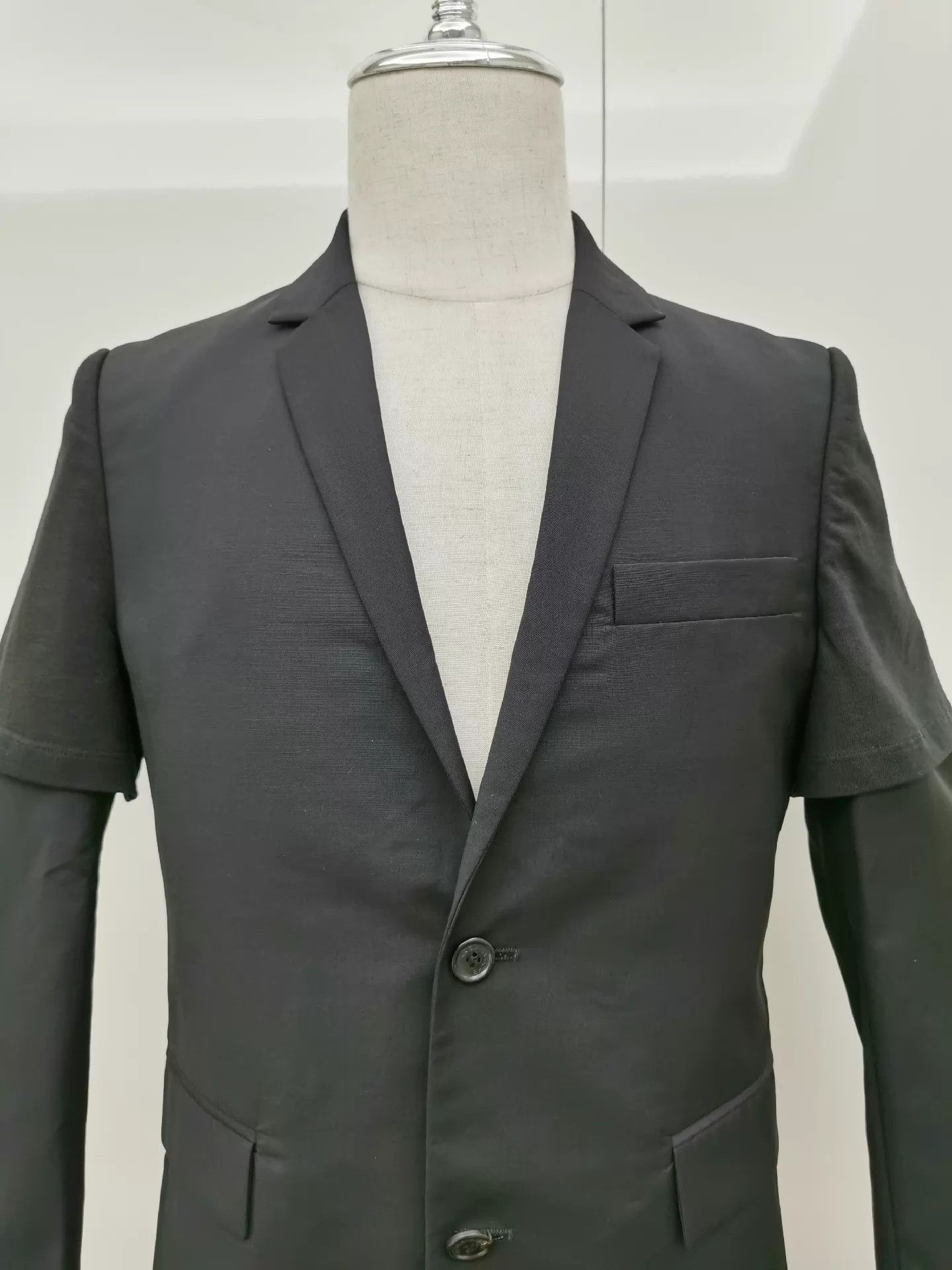 Other krisvanassche black design suit jacket ex-Dior 48 Size 48R - 4 Thumbnail