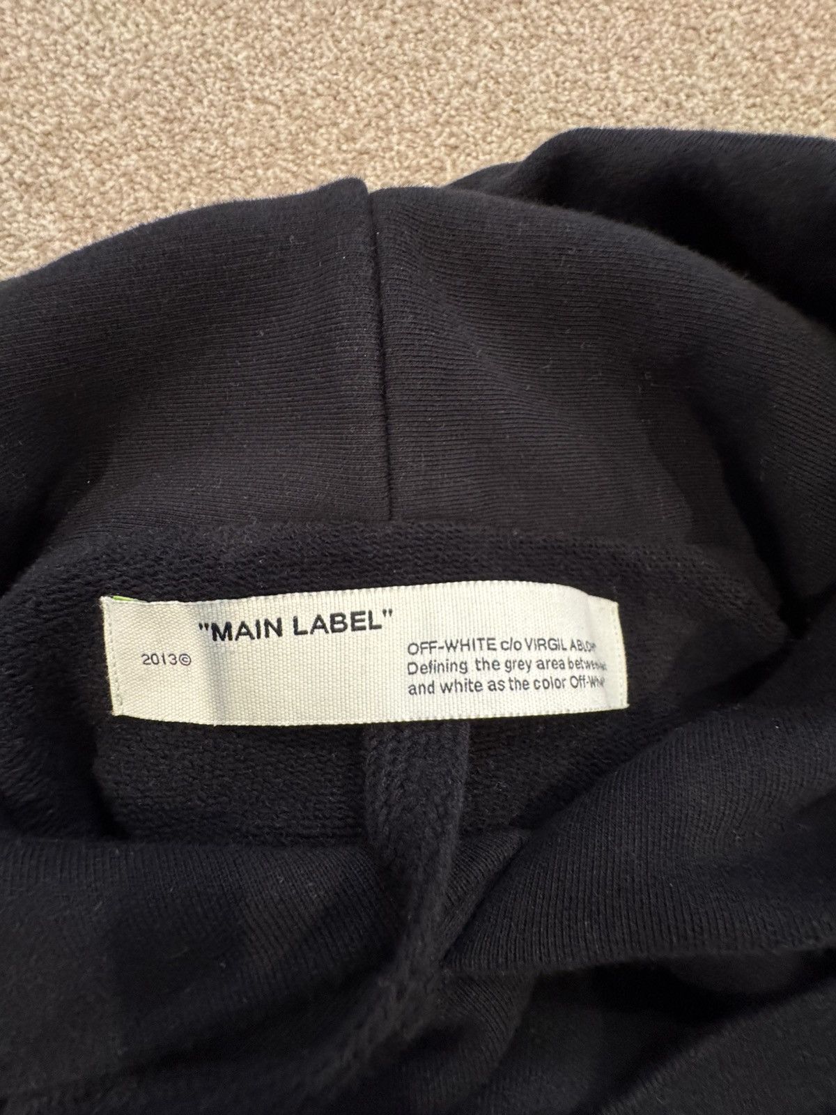 Off-White OFF-WHITE DIAG MARIANA HOODED T-SHIRT Size US M / EU 48-50 / 2 - 6 Thumbnail