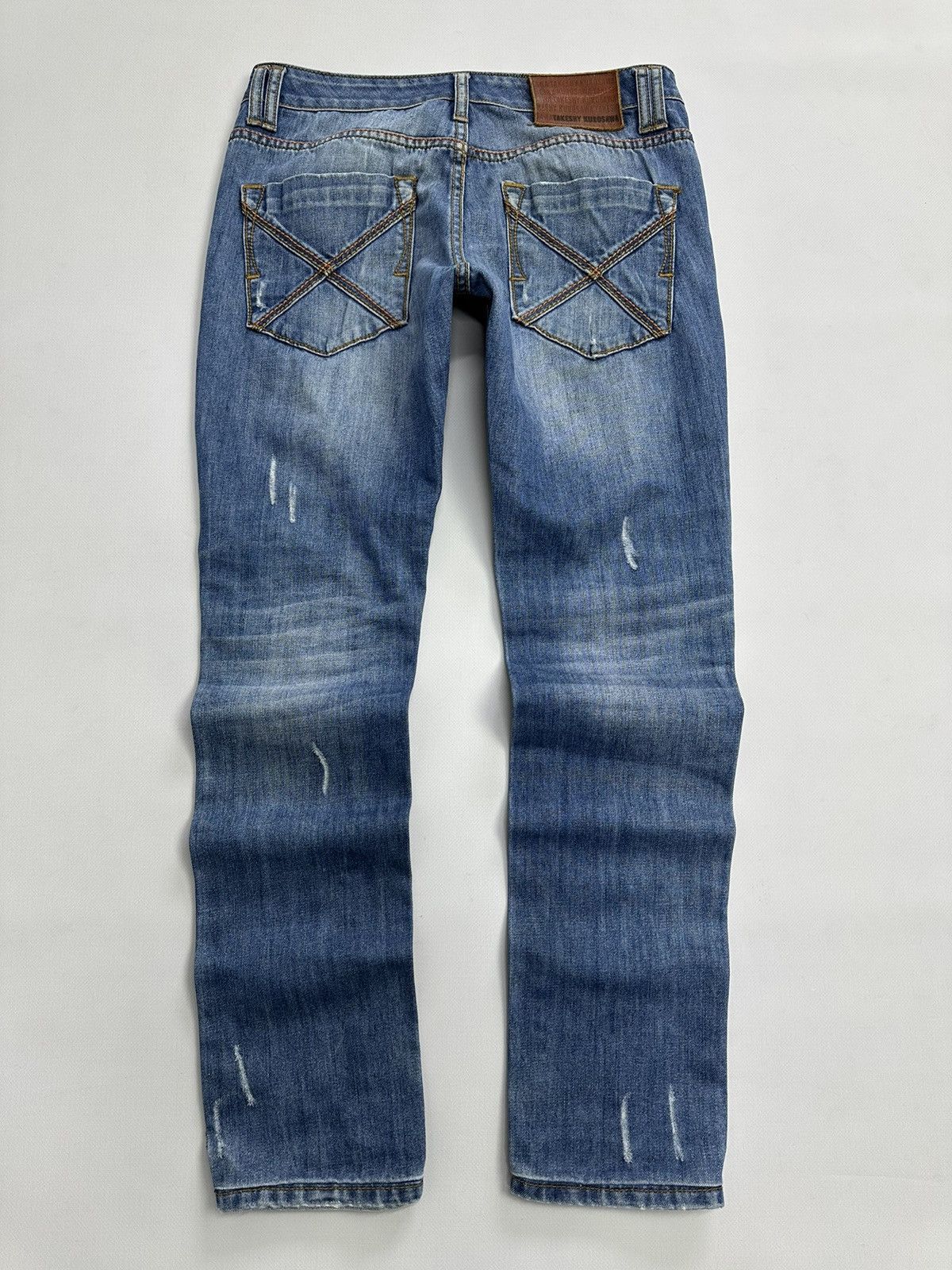 Takashi Murakami Vintage Denim Jeans Japanese Design Y2k Diesel Avantgarde Size US 32 / EU 48 - 8 Thumbnail