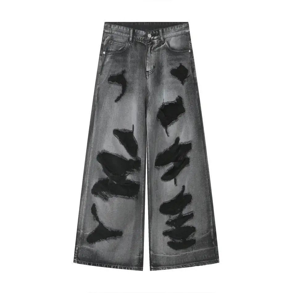 Japanese Brand High street hip-hop ripped jeans Size US 32 / EU 48 - 5 Thumbnail