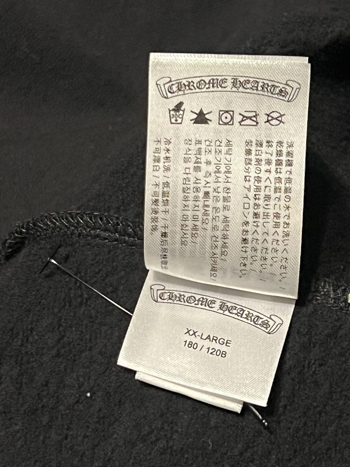 Chrome Hearts Chrome hearts horseshoe floral crew neck Size US XXL / EU 58 / 5 - 8 Thumbnail