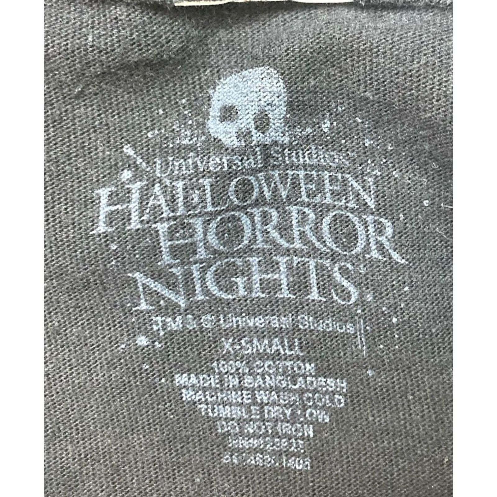Vintage Universal Studios Halloween Horror Nights 24 Graphic T-shirt Women XS Black Size XS / US 0-2 / IT 36-38 - 5 Thumbnail
