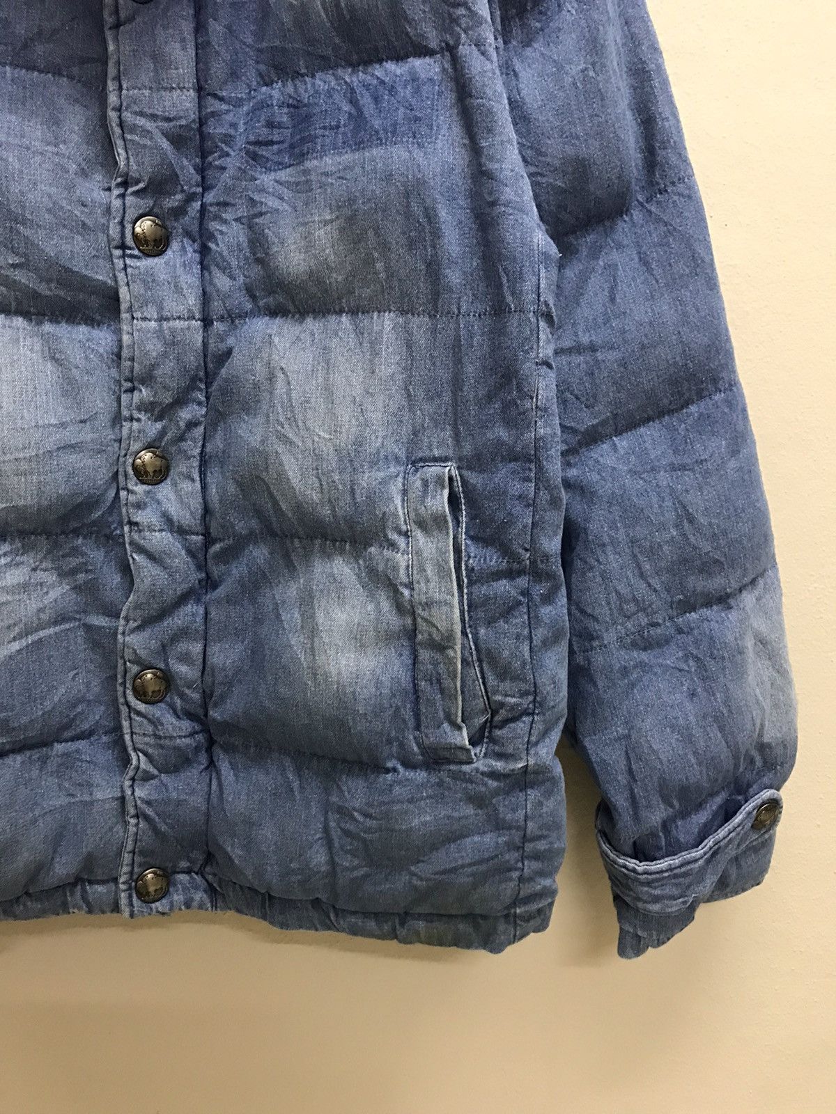 Japanese Brand Vintage Quality Garment Knackered Puffer Jacket Size US M / EU 48-50 / 2 - 5 Thumbnail