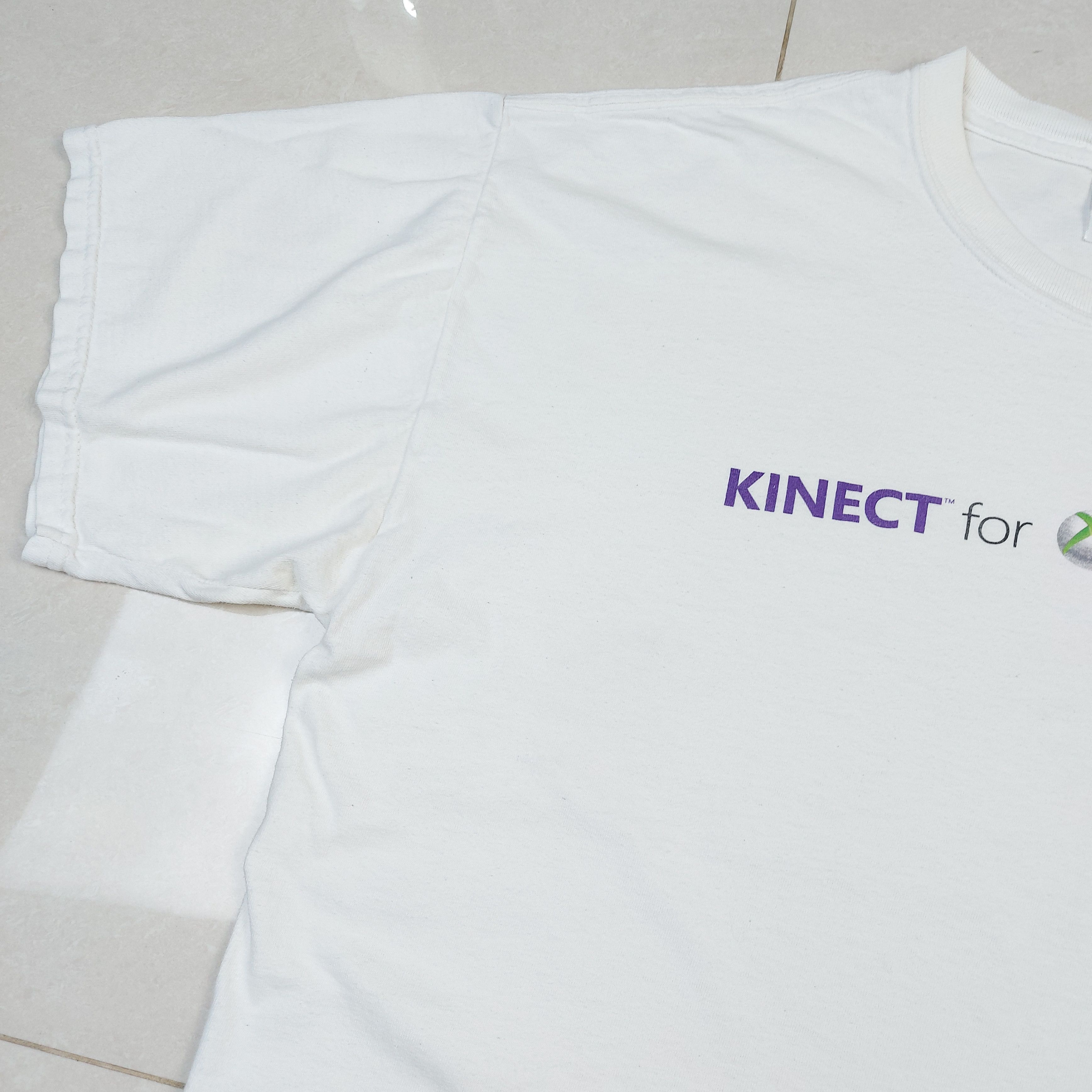Microsoft Vintage 2010 Xbox 360 Kinect Microsoft Promo TEE Size US XL / EU 56 / 4 - 5 Thumbnail