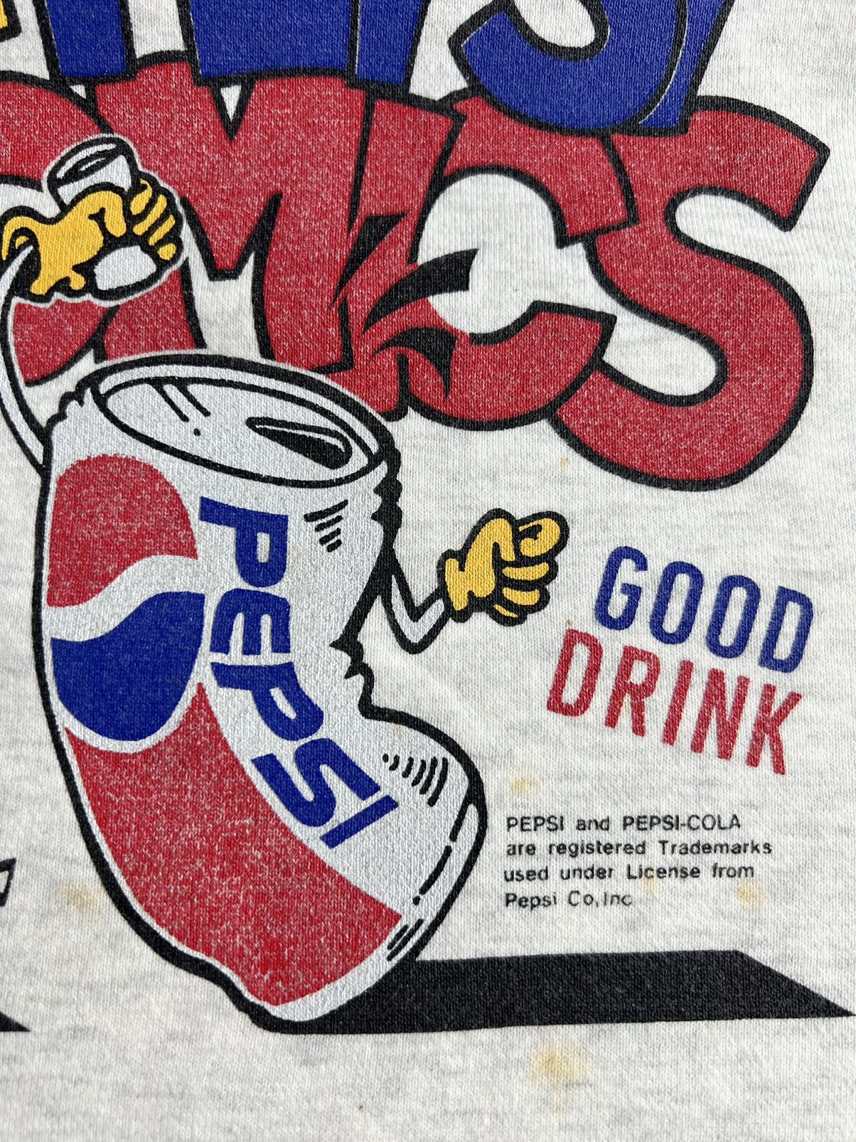 Vintage 90s Vintage The Pepsi Cola Comics Promo Crew Neck Size US L / EU 52-54 / 3 - 4 Thumbnail