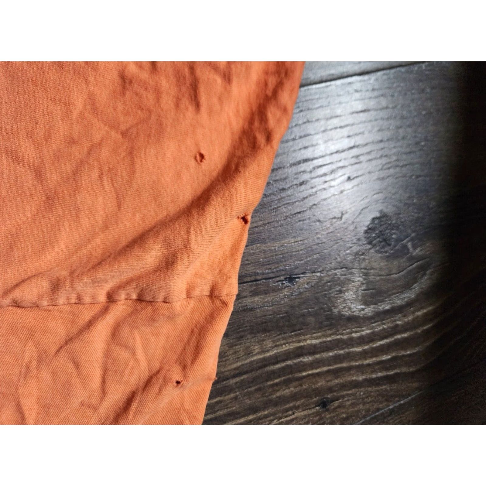 Harley Davidson VINTAGE Harley Davidson Rocket T Shirt Mens Large Orange Thrashed USA Biker Tee Size US L / EU 52-54 / 3 - 6 Thumbnail
