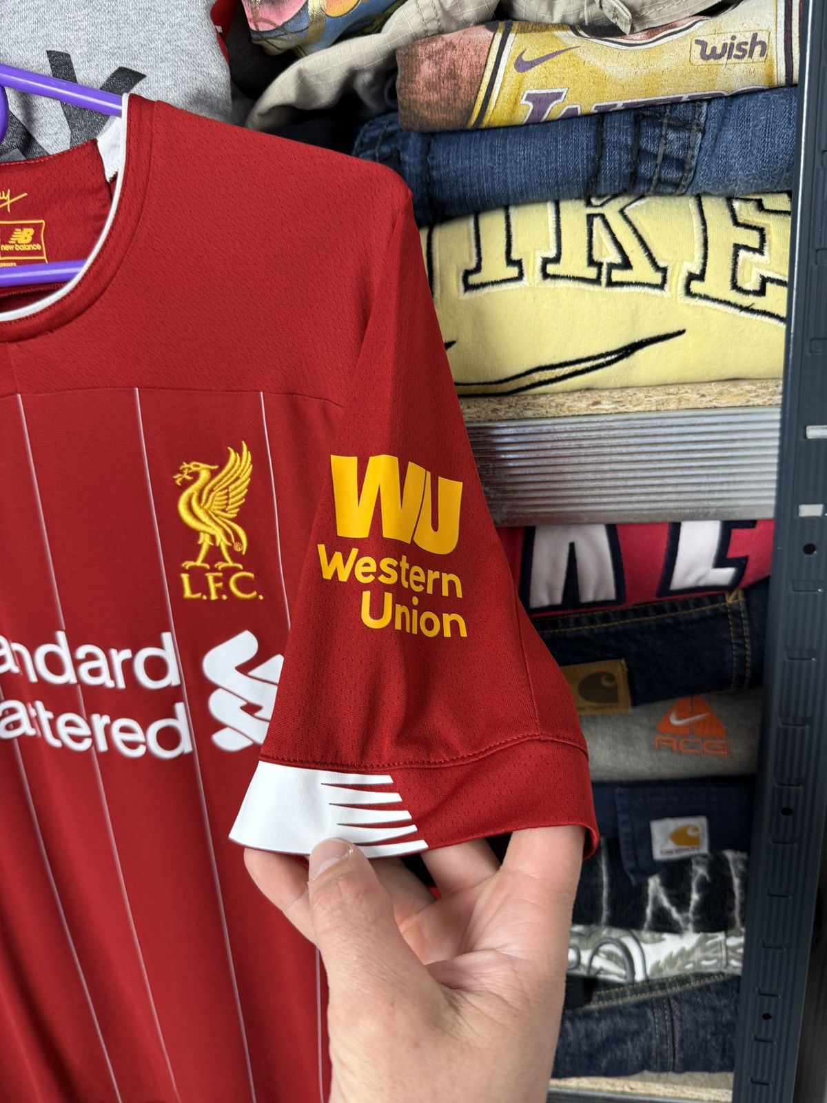 New Balance New Balance Liverpool Soccer Jersey Football Shirt Tee Size US S / EU 44-46 / 1 - 5 Thumbnail