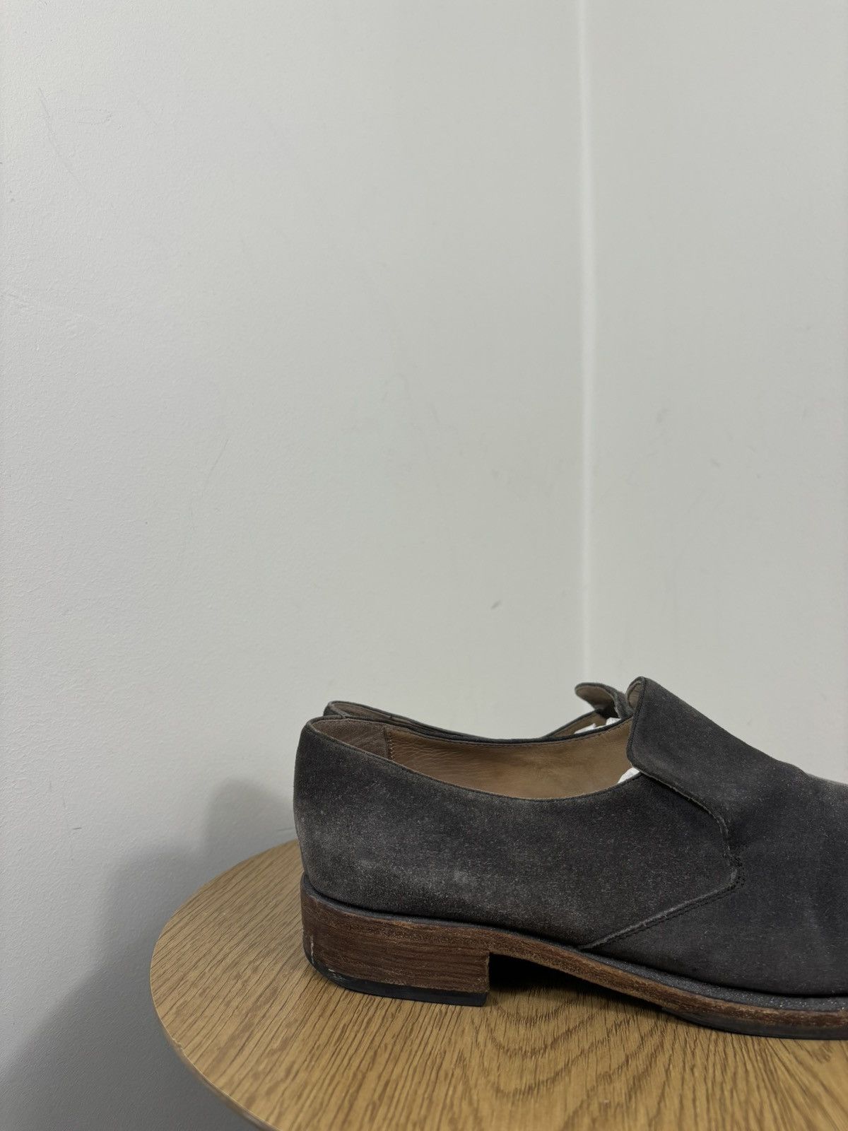 Brunello Cucinelli Brunello Cucinelli Italian Luxury Gray Suede Loafers Shoes Size US 10 / IT 40 - 3 Thumbnail