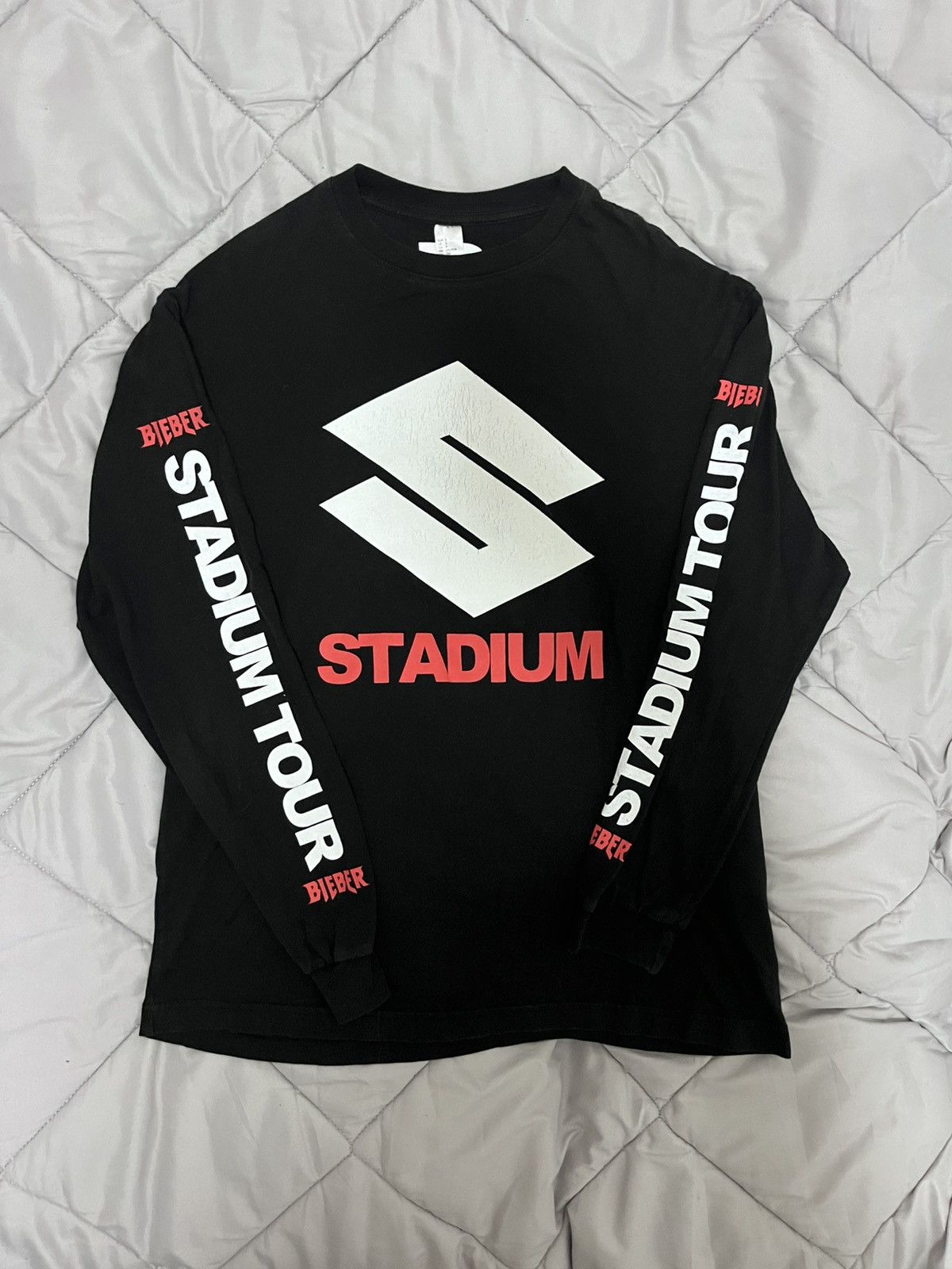 Justin Bieber Justin Bieber x H&M Stadium tour long sleeve sleeve printed Size US S / EU 44-46 / 1 - 1 Thumbnail