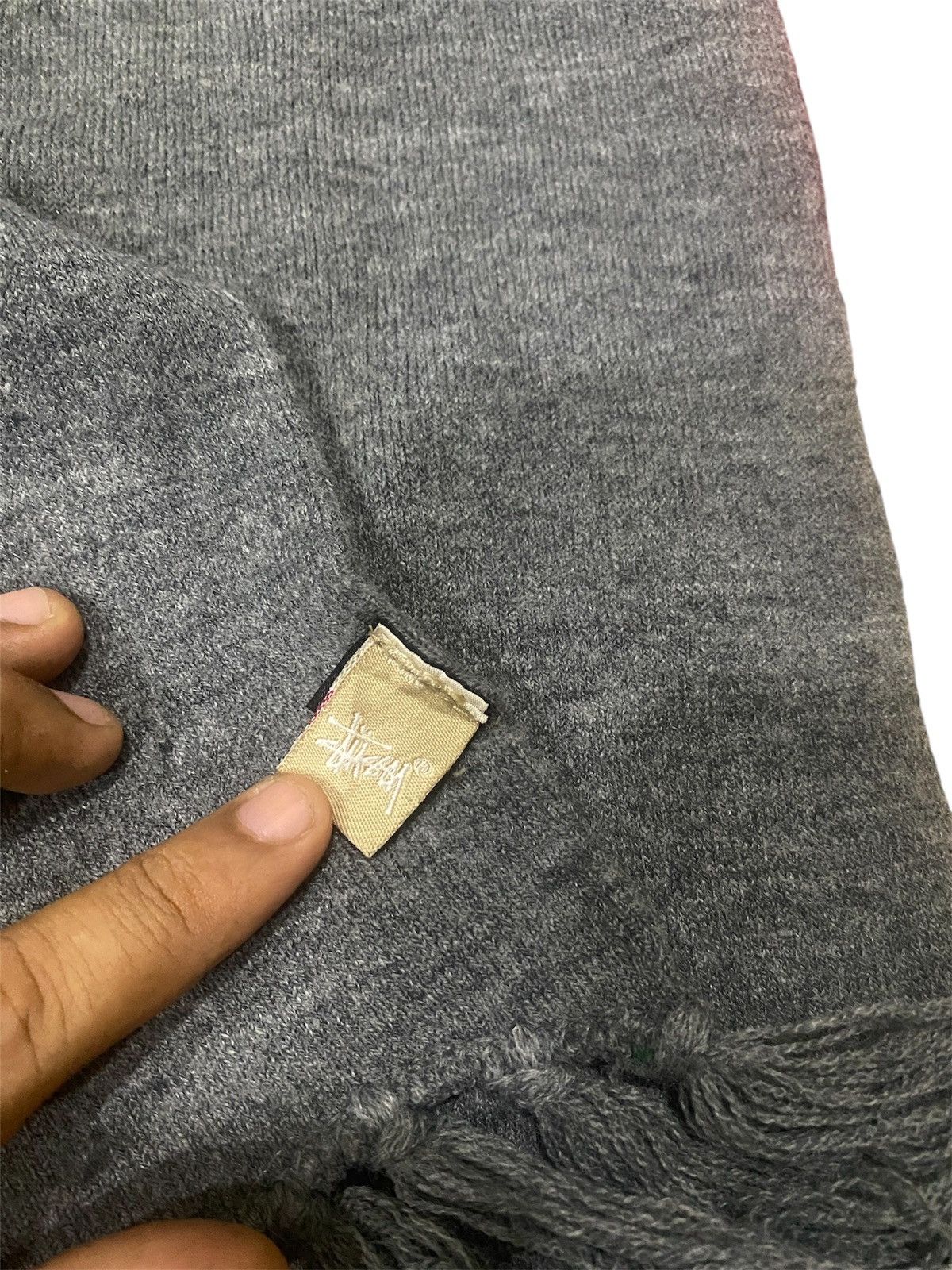 Stussy Vintage Stussy Big Logo Spellout Scarf Size ONE SIZE - 3 Thumbnail