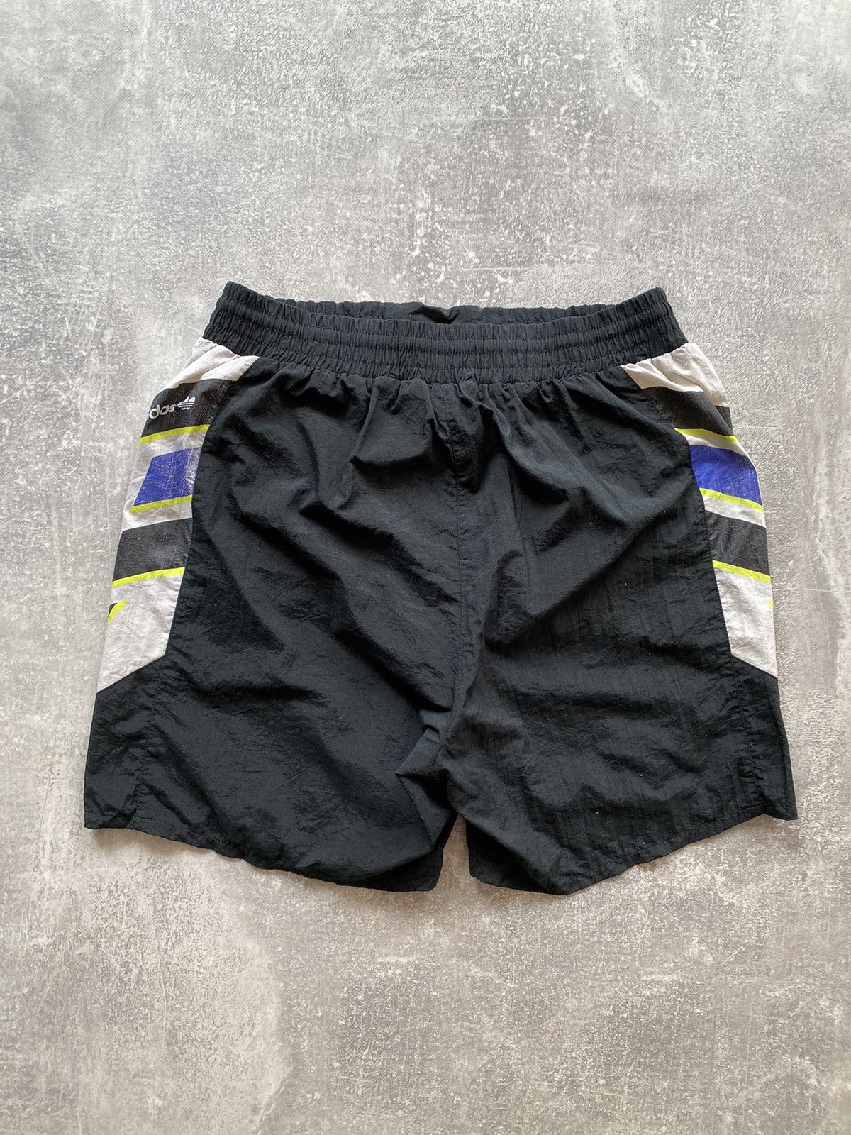 Adidas × Vintage Rare Vintage Adidas Nylon Shorts Size US 32 / EU 48 - 6 Thumbnail