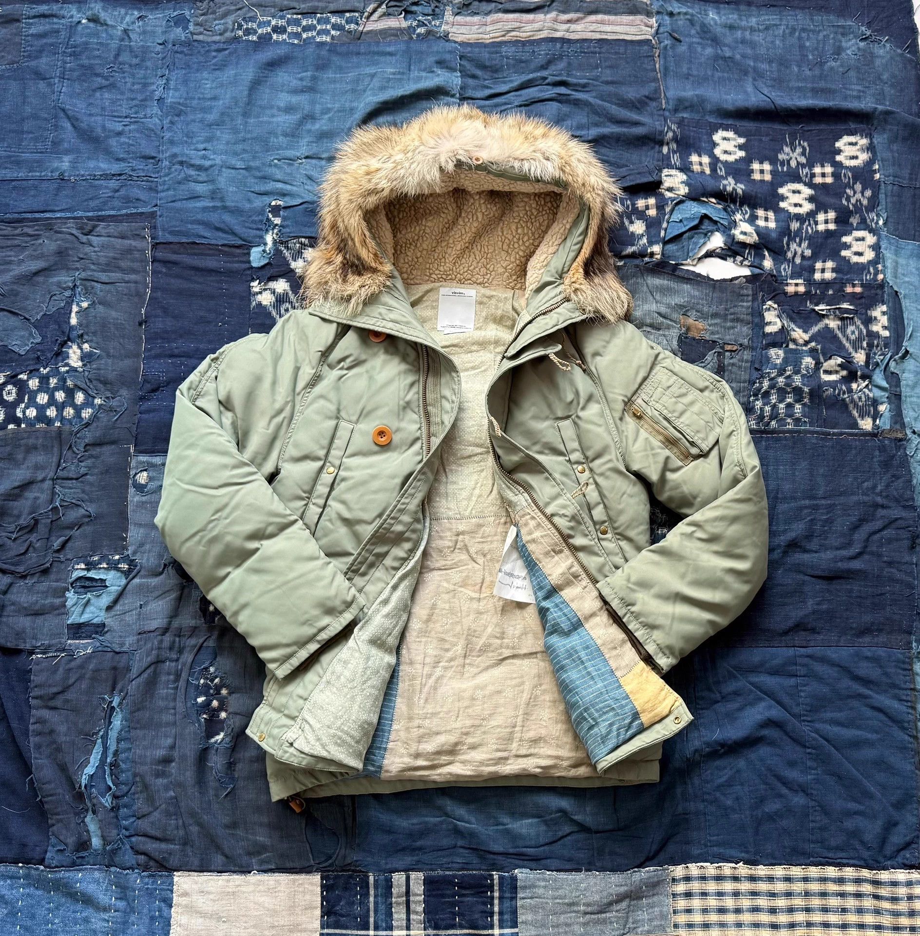 Visvim VISVIM 14AW VALDEZ Down JKT Olive 2 Size US M / EU 48-50 / 2 - 2 Thumbnail