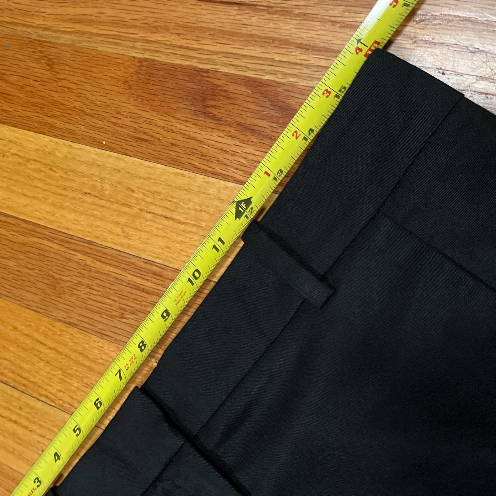 Versace Versace Uniform Black Pants Leg Slit Wool Blend Italy Size US 32 / EU 48 - 3 Thumbnail