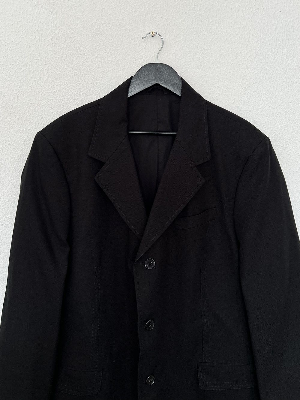 Raf Simons SS21 Boxy Cotton Blazer Size 48R - 4 Thumbnail